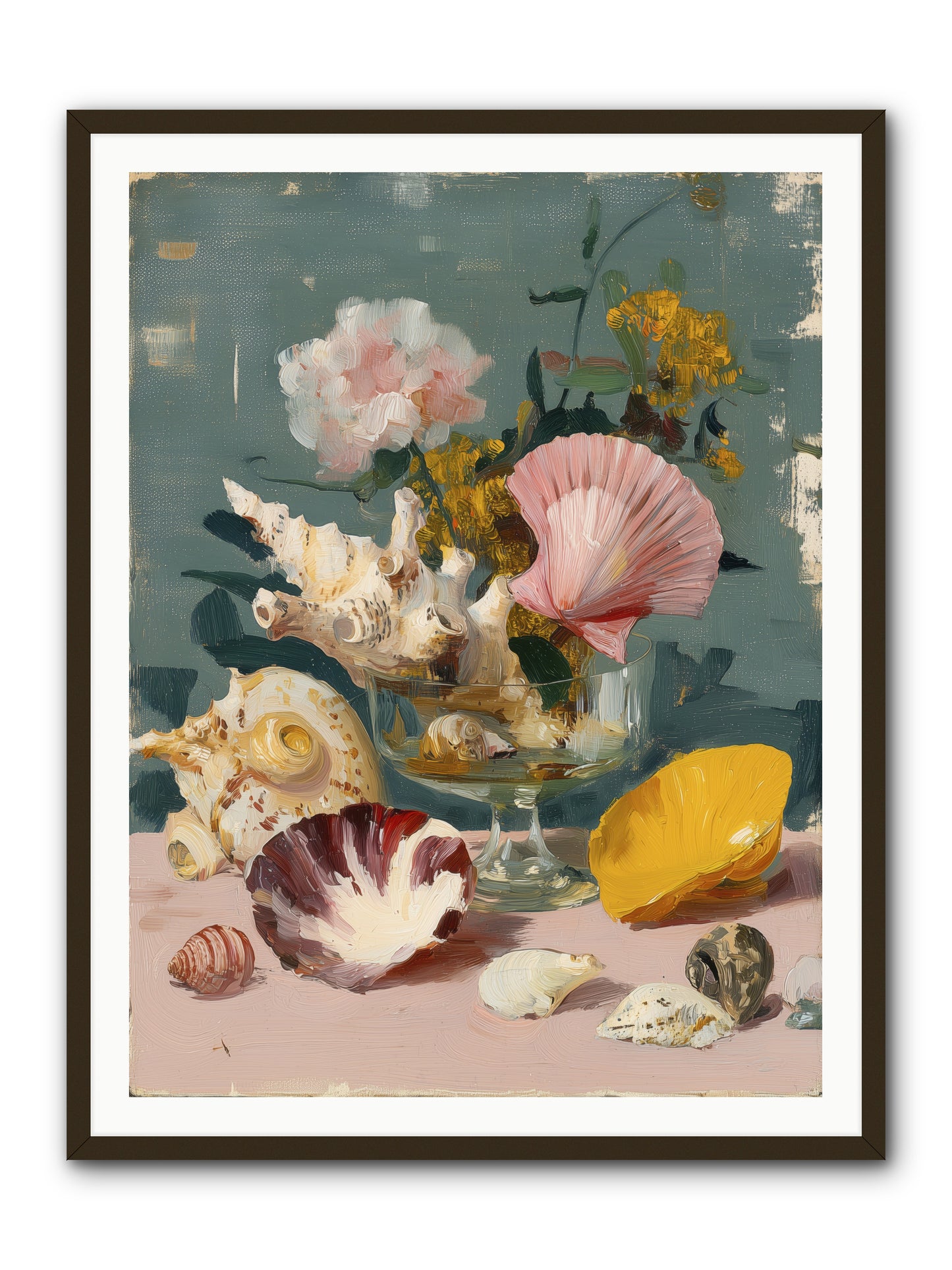 Wanderer's  Wonder -- Framed Print - Black 36x48