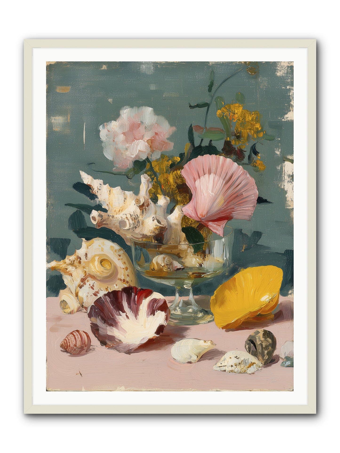 Wanderer's  Wonder -- Framed Print - White 36x48