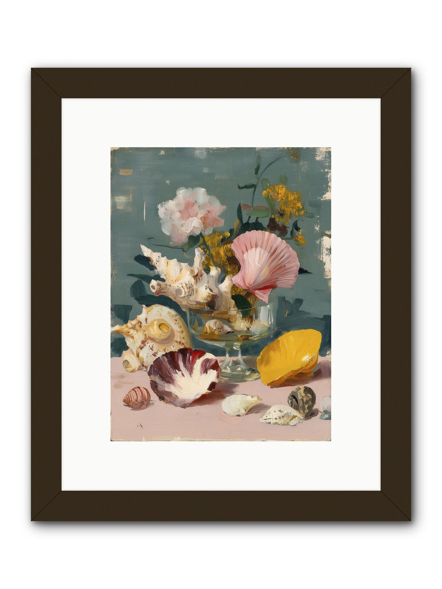 Wanderer's  Wonder -- Framed Print - Black 9x12