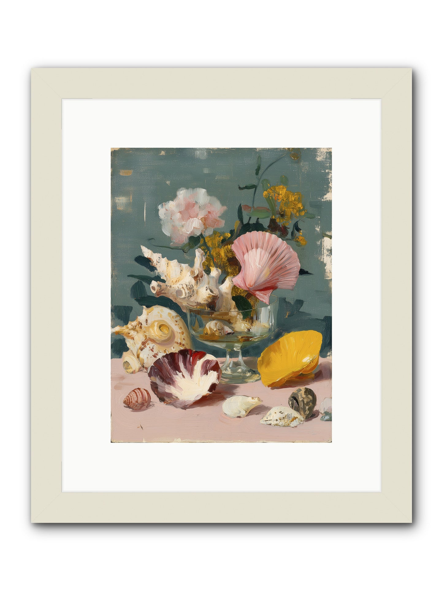 Wanderer's  Wonder -- Framed Print - White 9x12