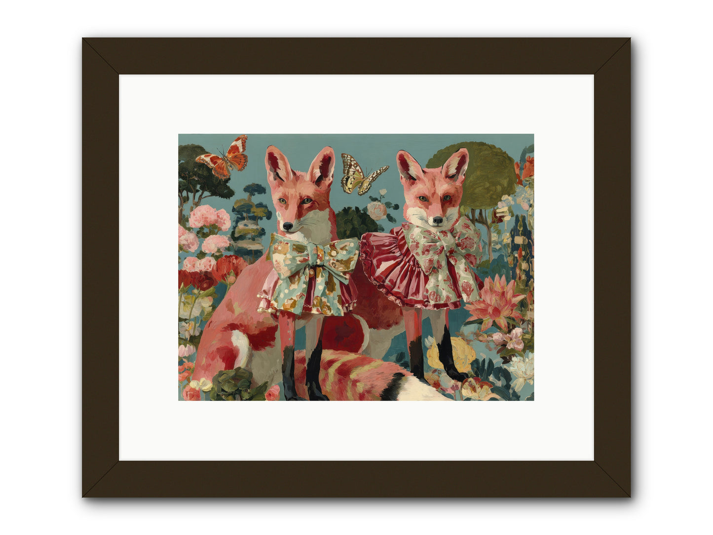 Wandering Muses -- Framed Print - Black 12x9