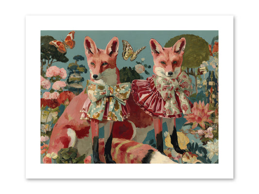 Wandering Muses -- Paper Print 12x9