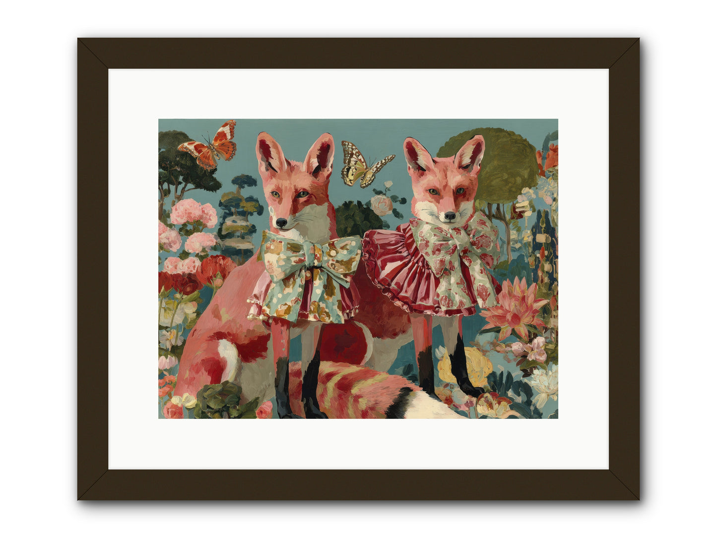 Wandering Muses -- Framed Print - Black 16x12