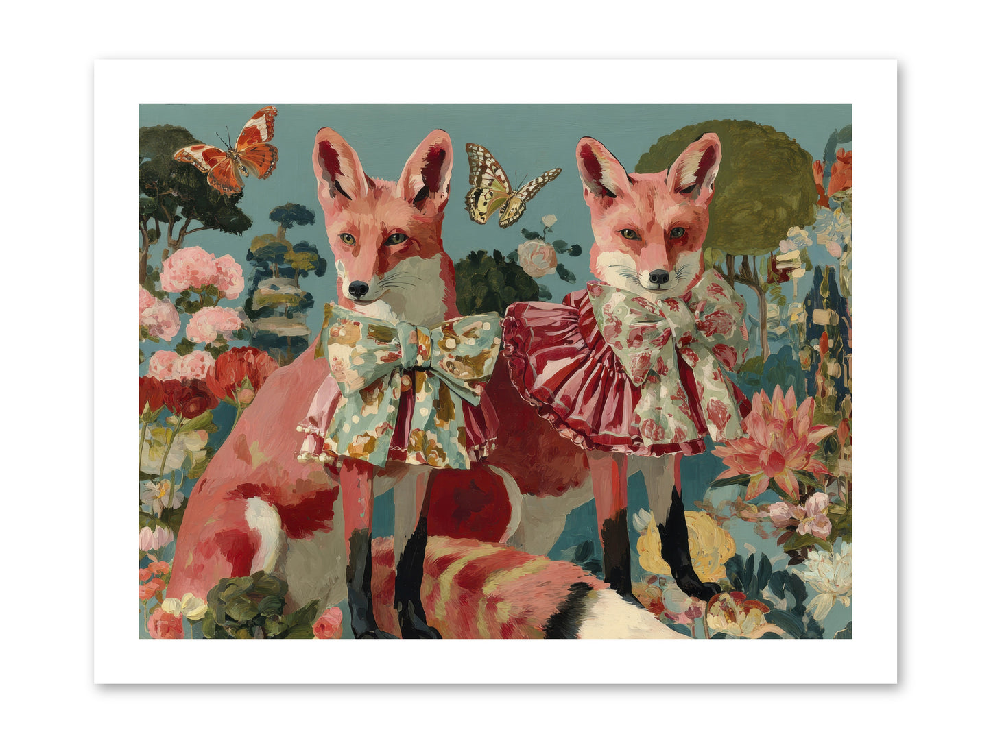 Wandering Muses -- Loose Canvas Print 16x12