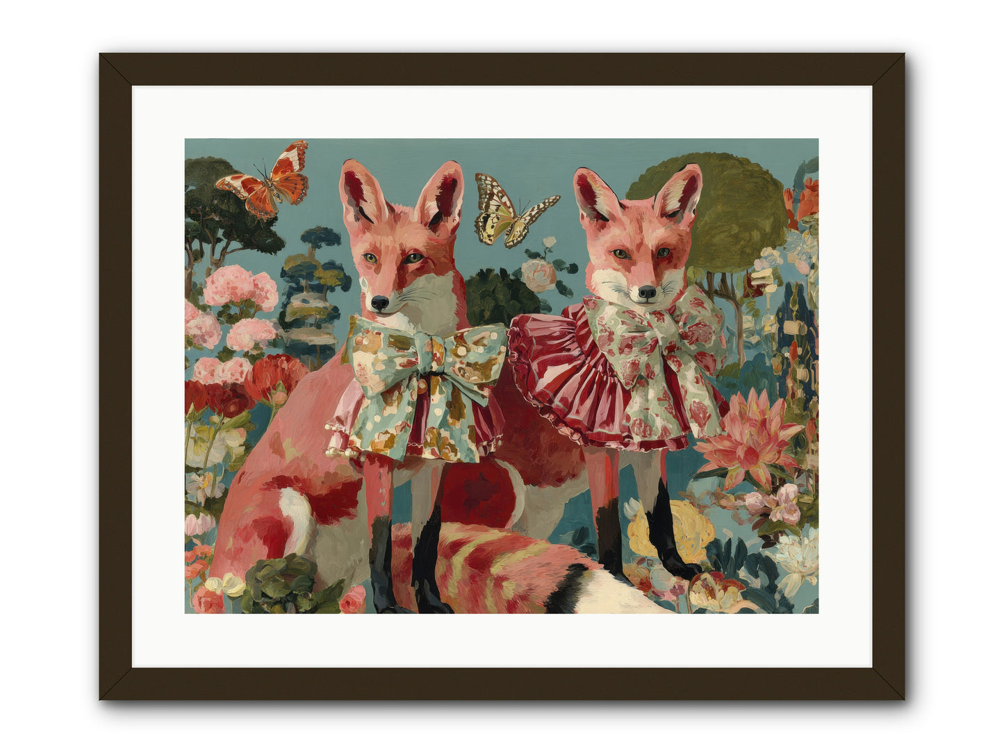 Wandering Muses -- Framed Print - Black 24x18