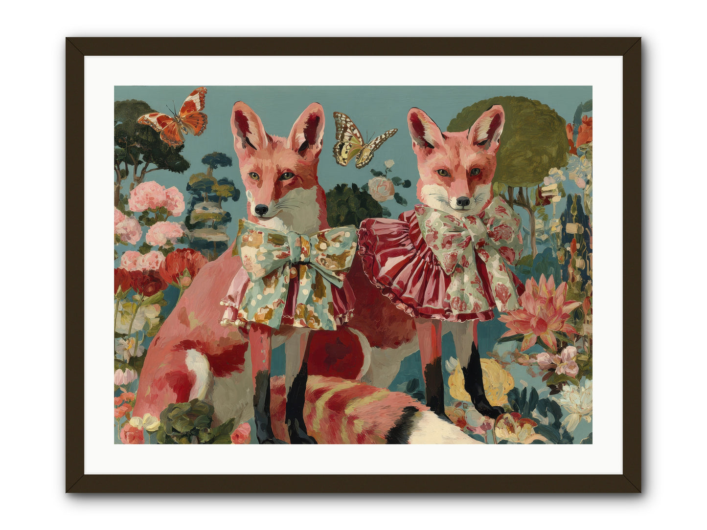 Wandering Muses -- Framed Print - Black 32x24