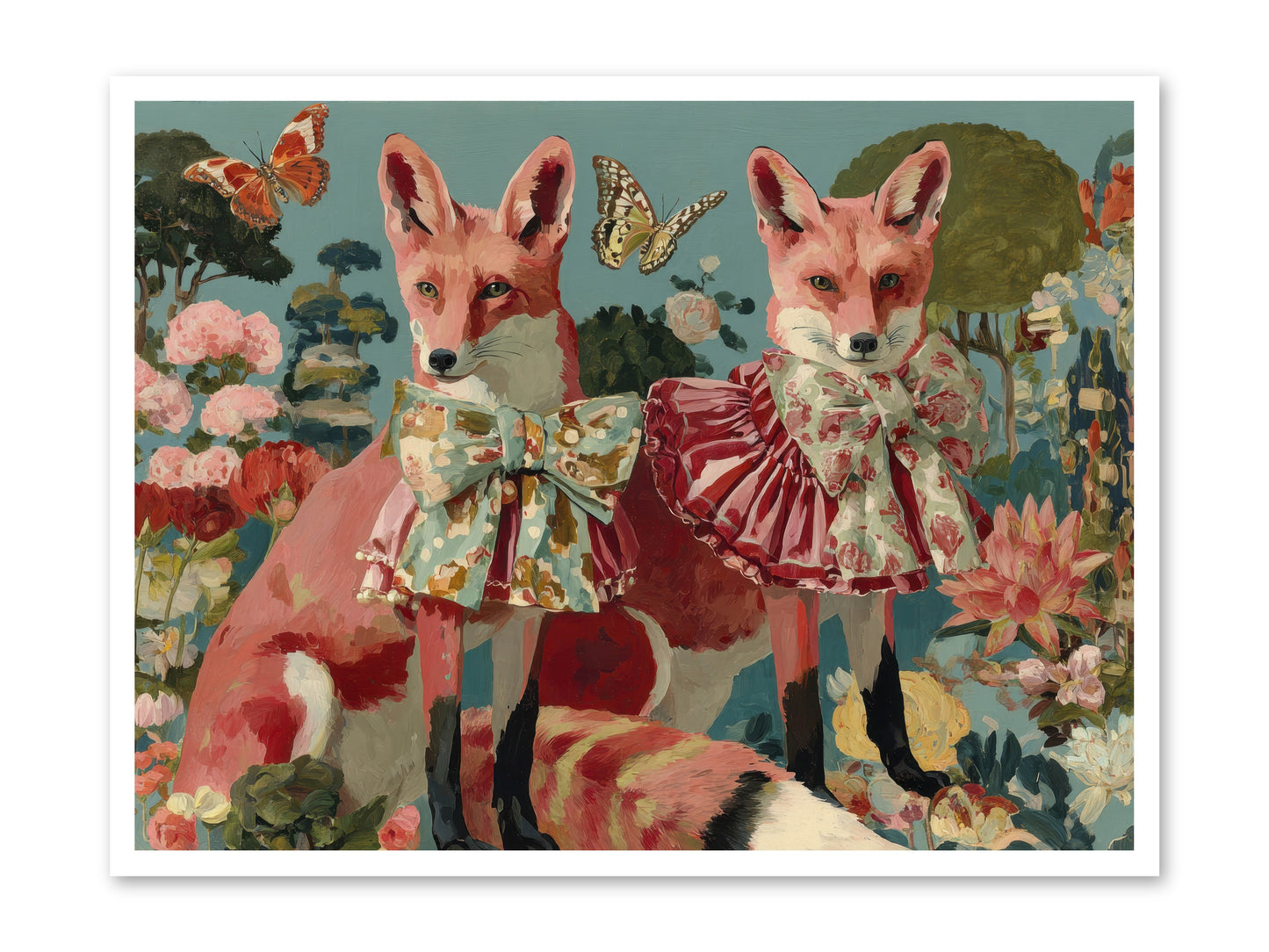 Wandering Muses -- Loose Canvas Print 40x30