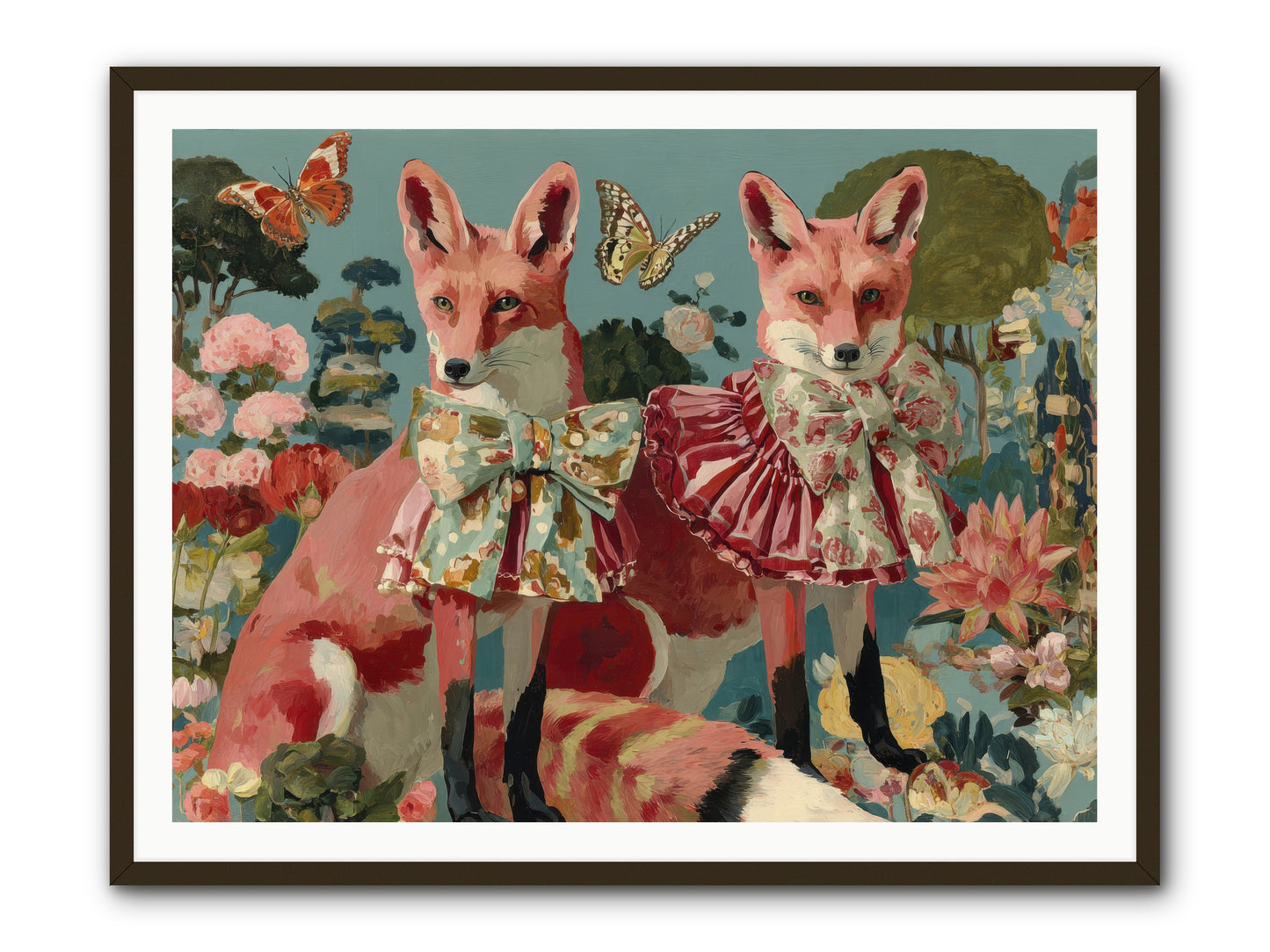 Wandering Muses -- Framed Print - Black 48x36