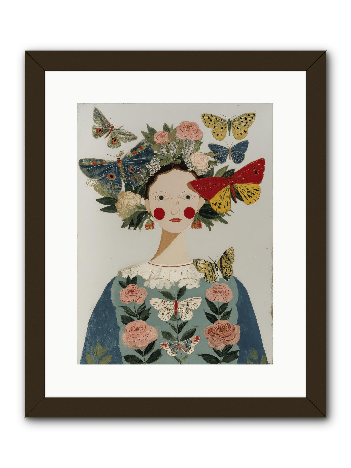 Wandering Season -- Framed Print - Black 12x16