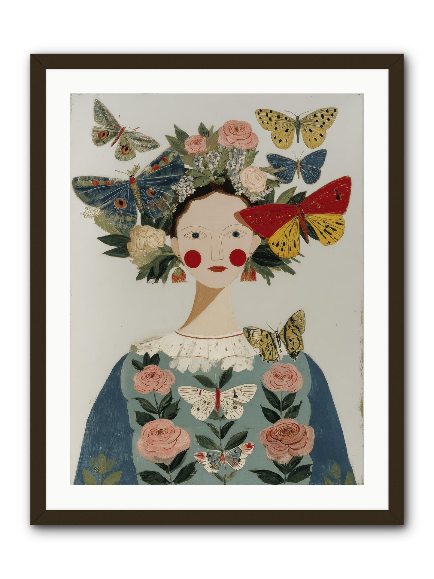 Wandering Season -- Framed Print - Black 24x32