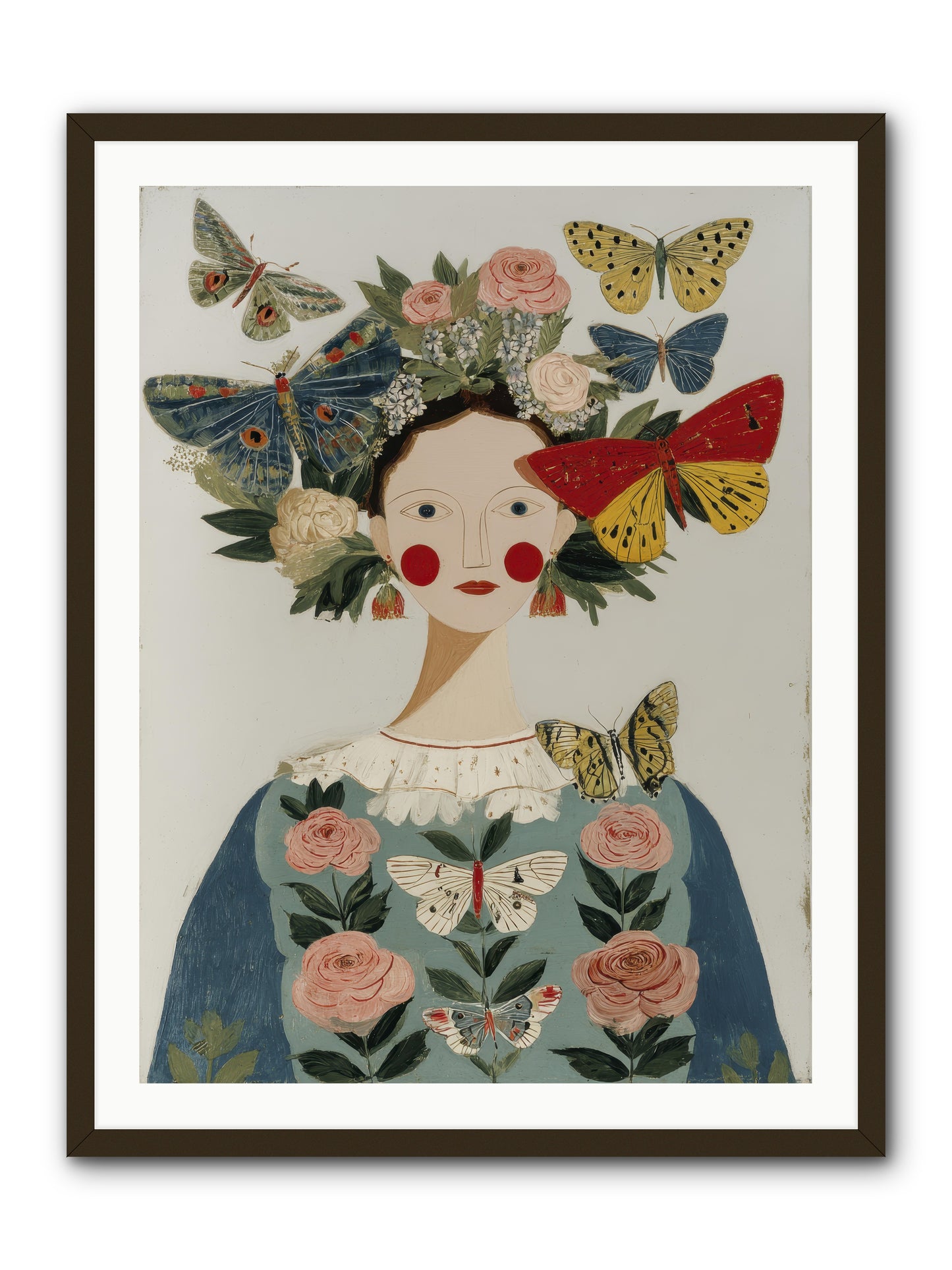 Wandering Season -- Framed Print - Black 30x40