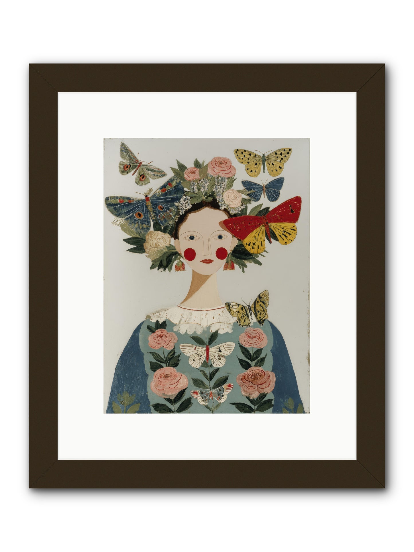 Wandering Season -- Framed Print - Black 9x12