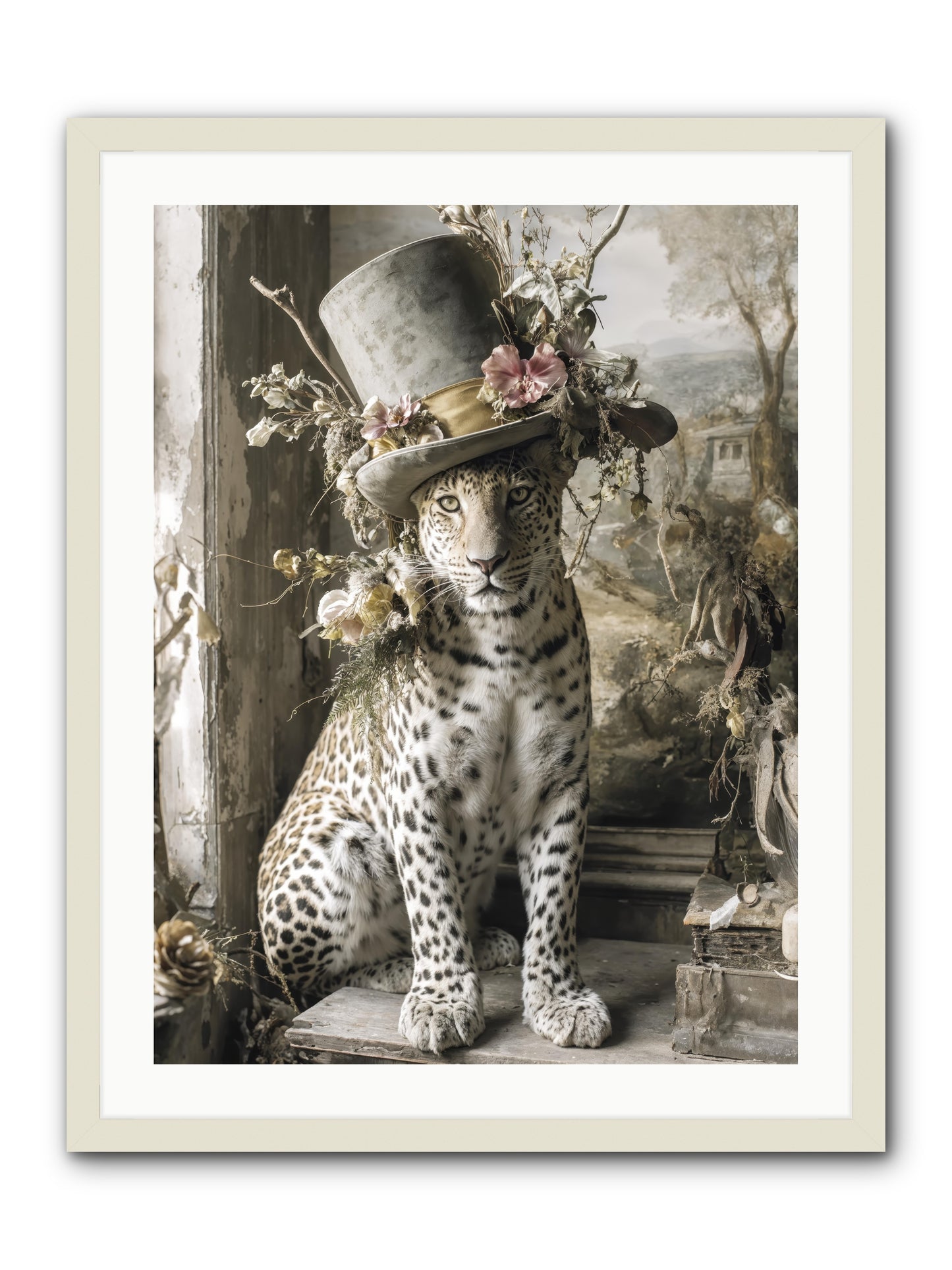 Wanderlust -- Framed Print - White 24x32