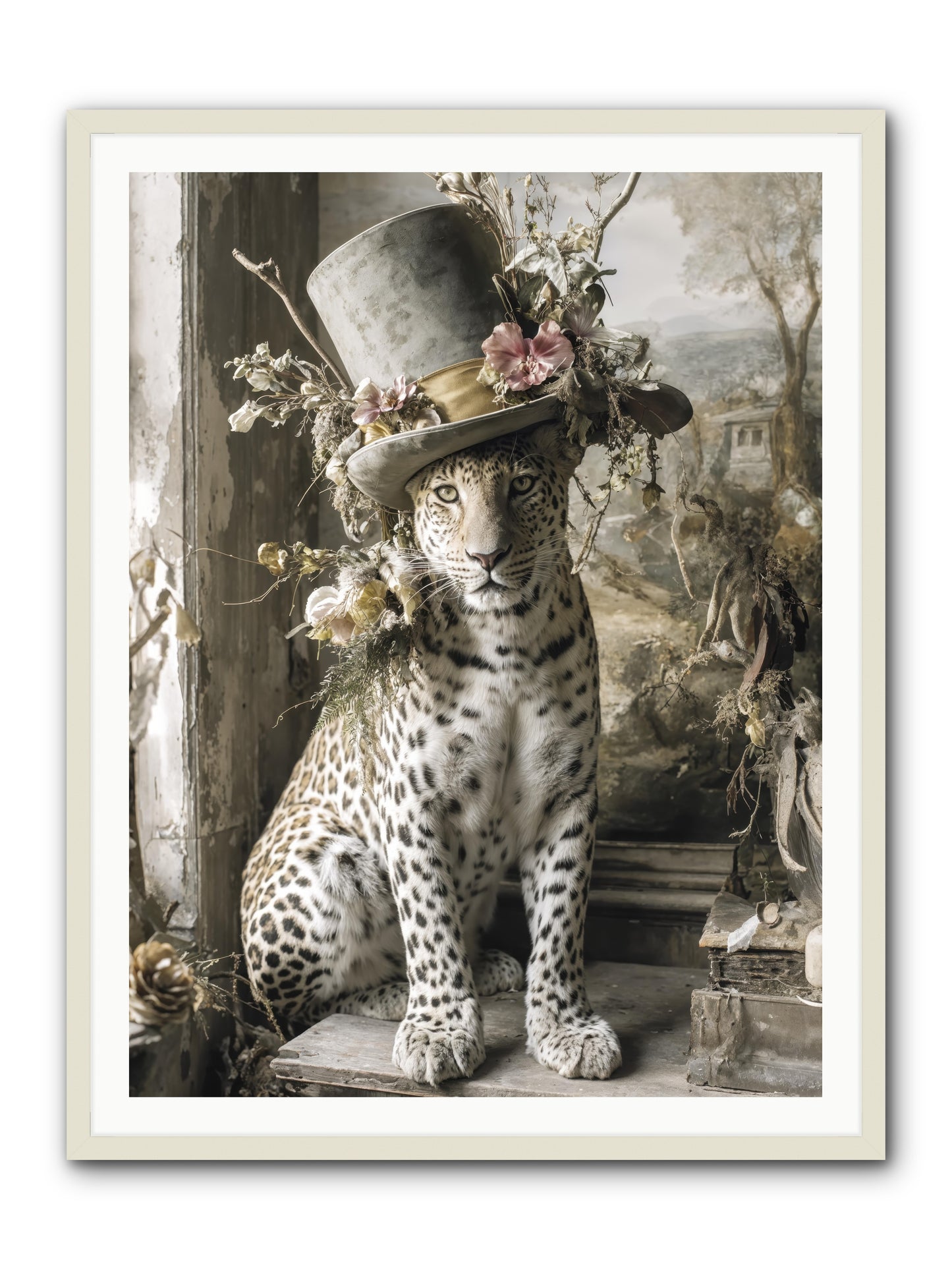 Wanderlust -- Framed Print - White 36x48