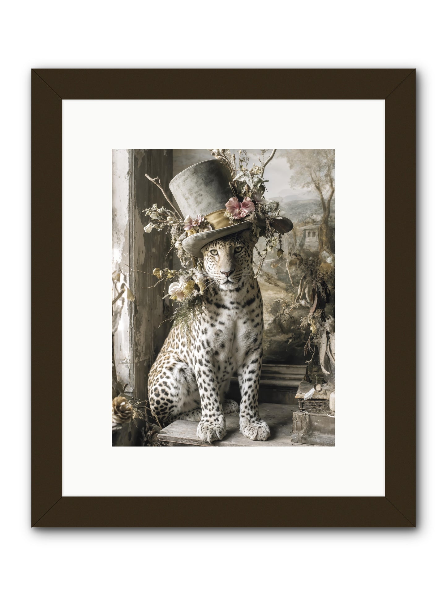 Wanderlust -- Framed Print - Black 9x12