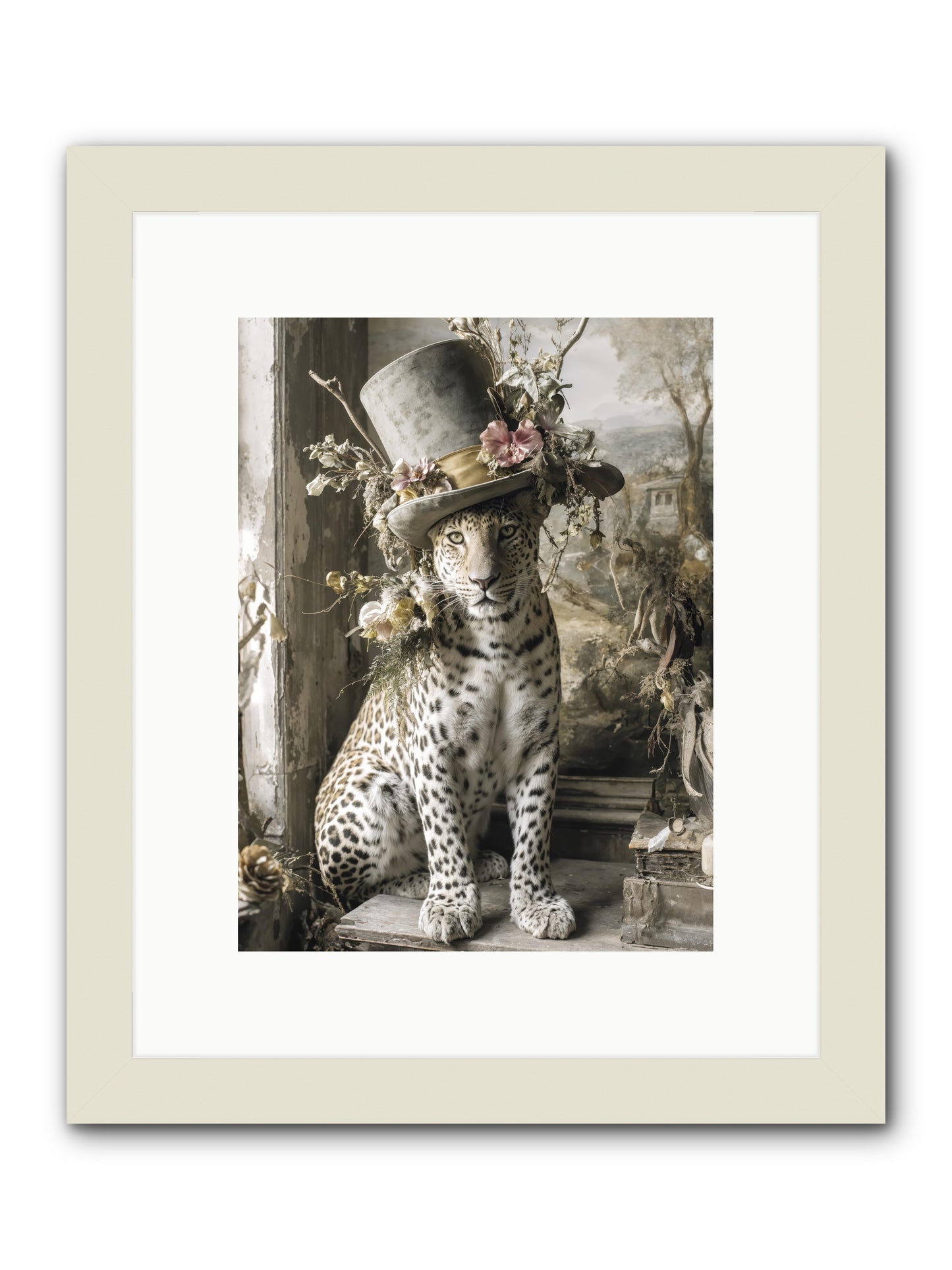 Wanderlust -- Framed Print - White 9x12