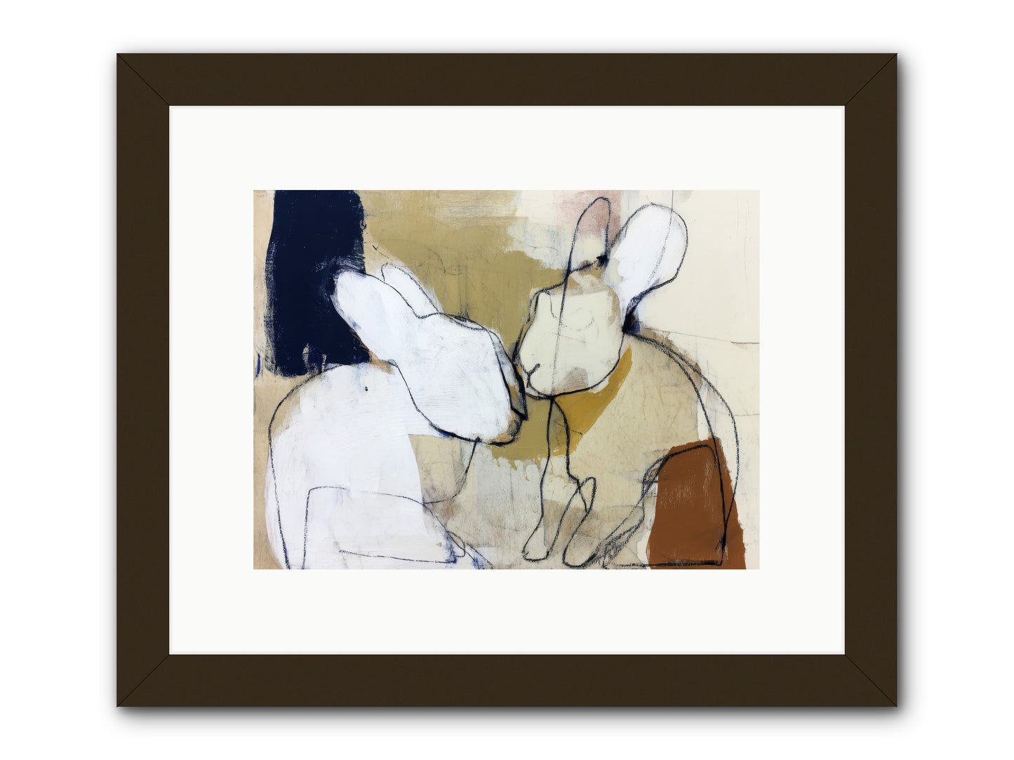 Wanderlust Waltz -- Framed Print - Black 12x9