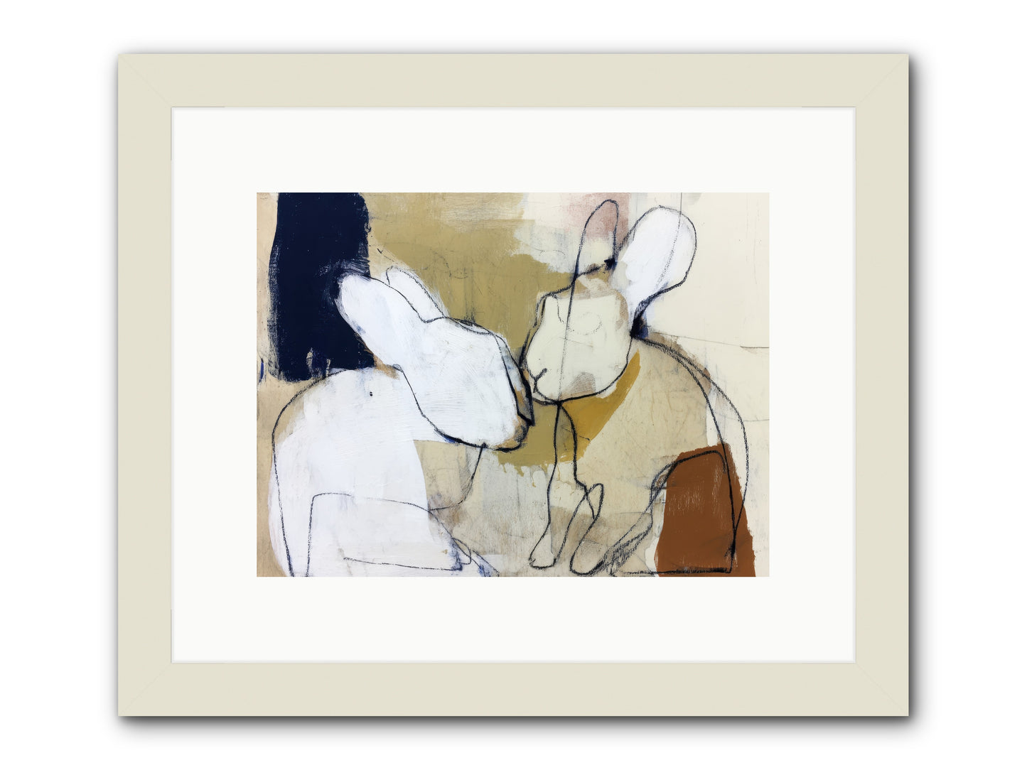 Wanderlust Waltz -- Framed Print - White 12x9