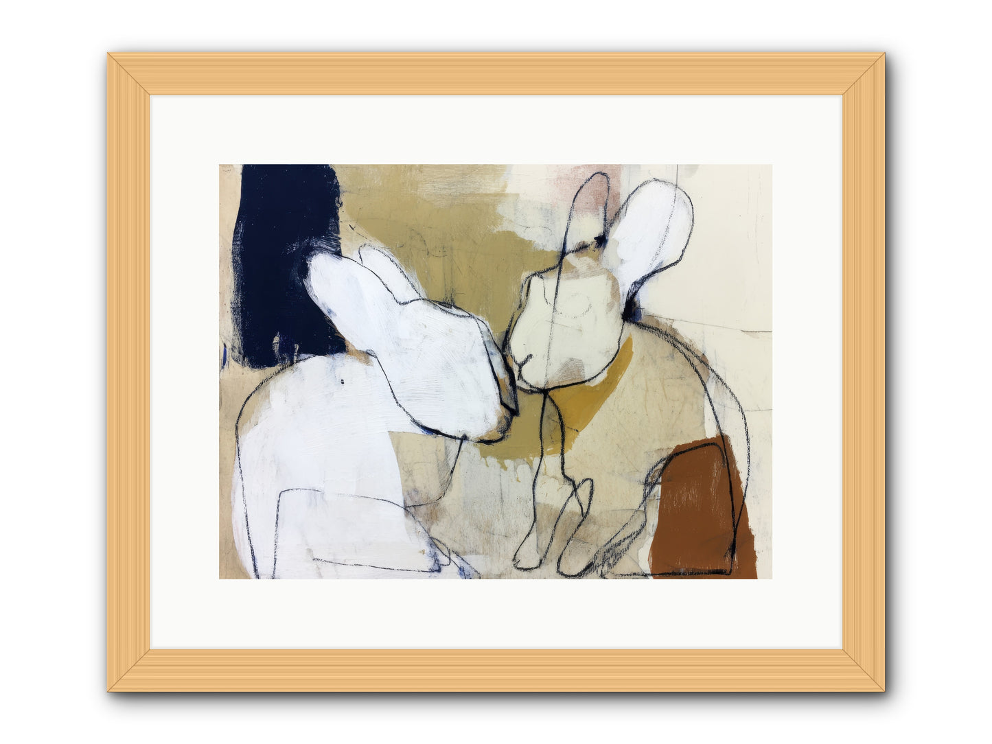 Wanderlust Waltz -- Framed Print - Natural 16x12