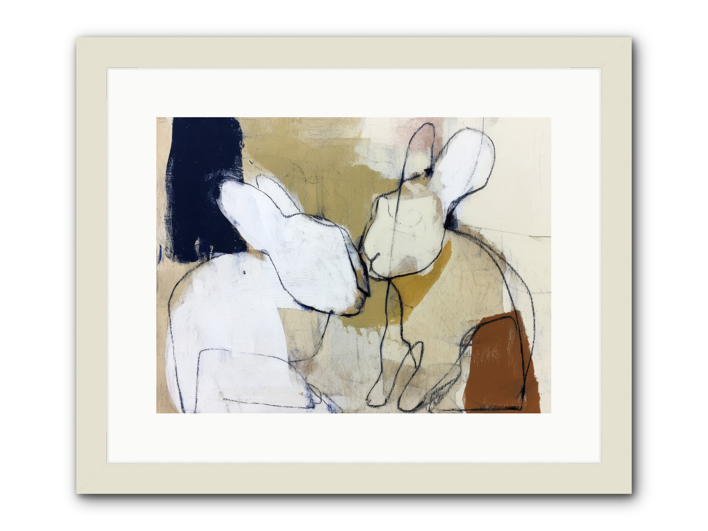 Wanderlust Waltz -- Framed Print - White 16x12