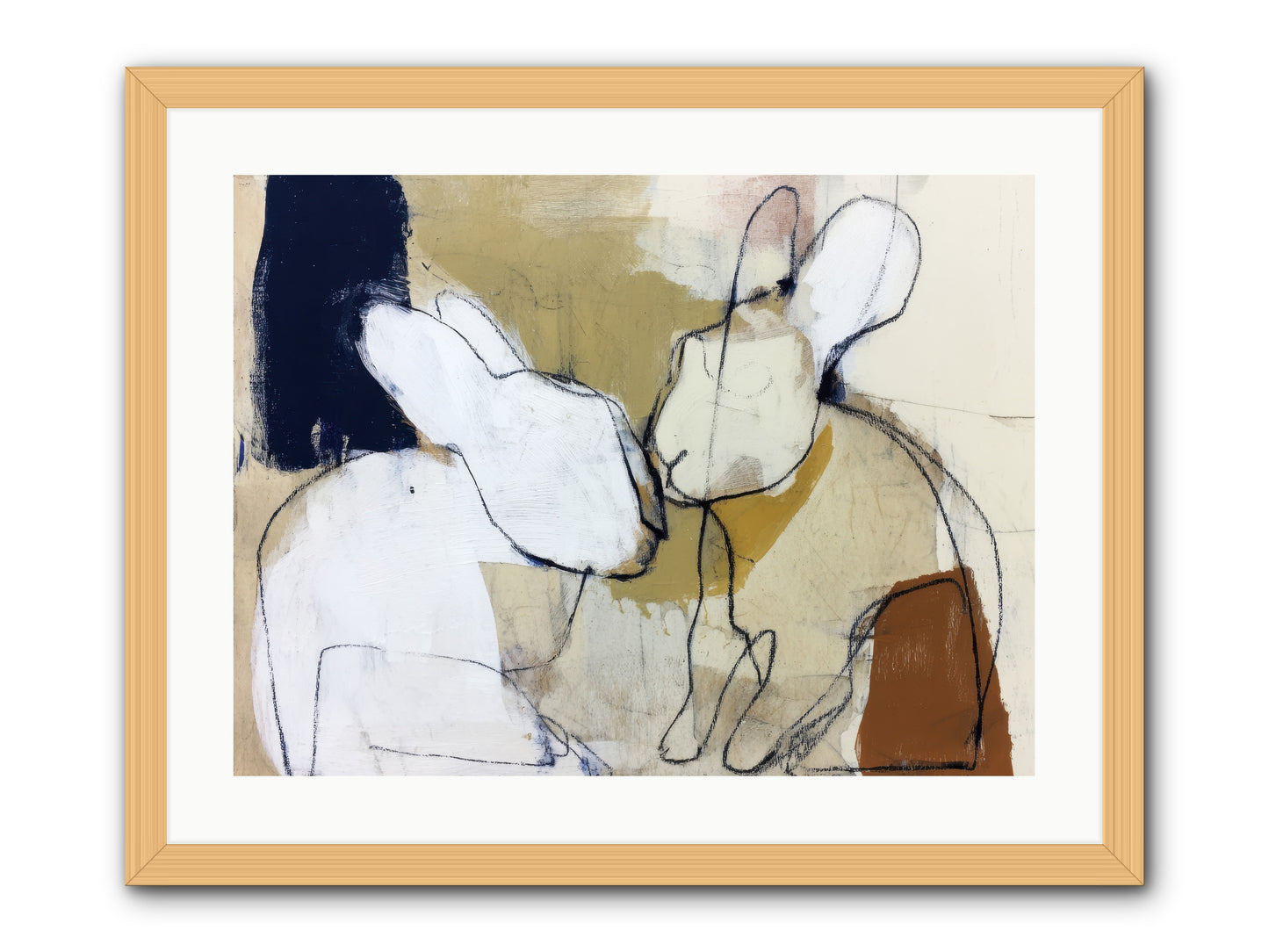 Wanderlust Waltz -- Framed Print - Natural 24x18