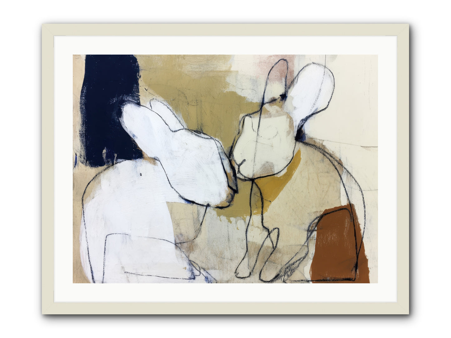 Wanderlust Waltz -- Framed Print - White 32x24