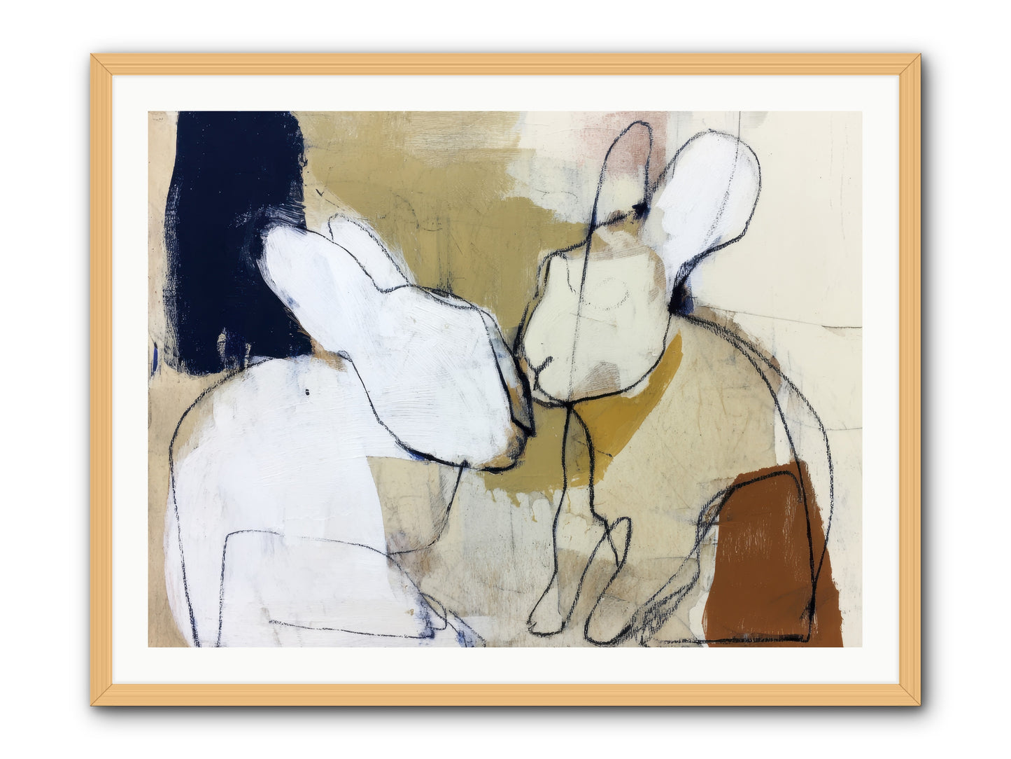 Wanderlust Waltz -- Framed Print - Natural 40x30
