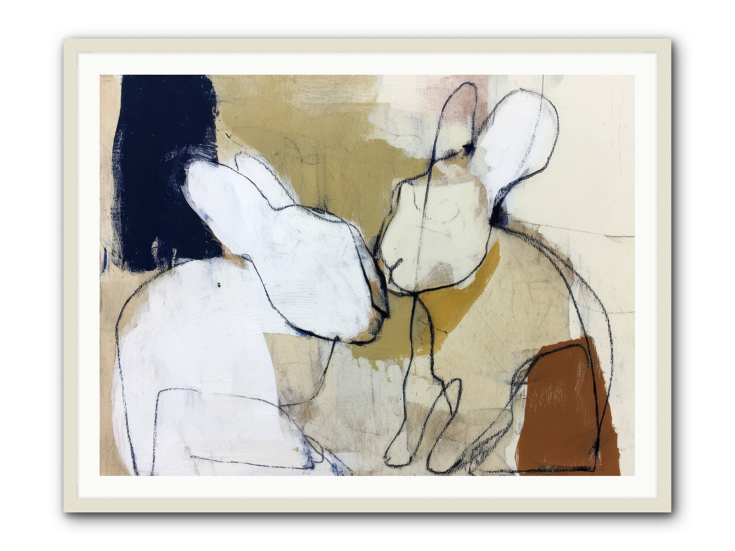 Wanderlust Waltz -- Framed Print - White 48x36