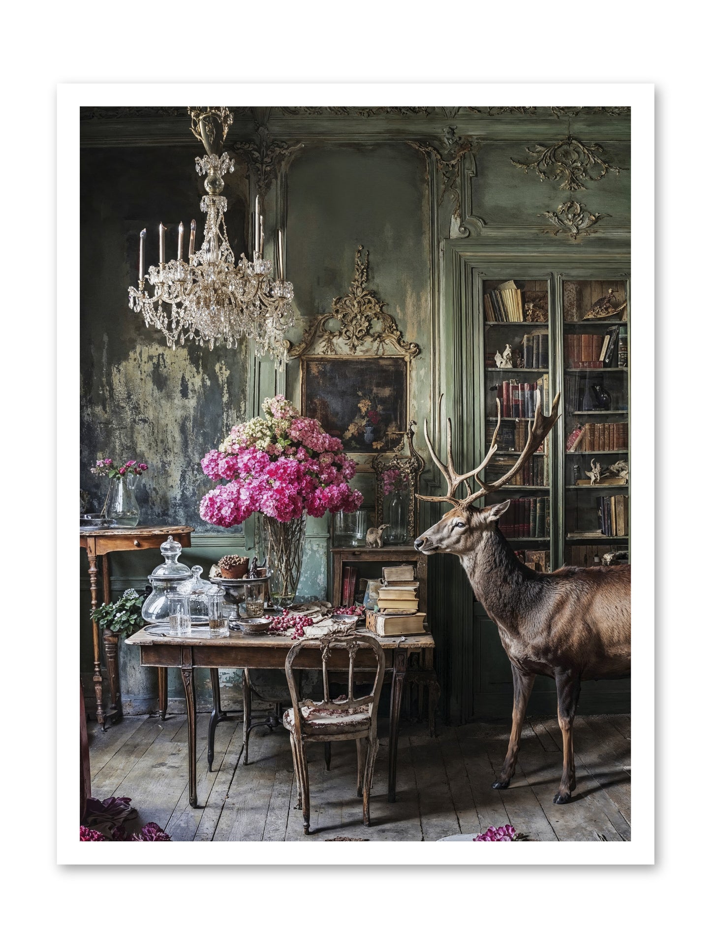 Wanderlust Wins -- Loose Canvas Print 24x32