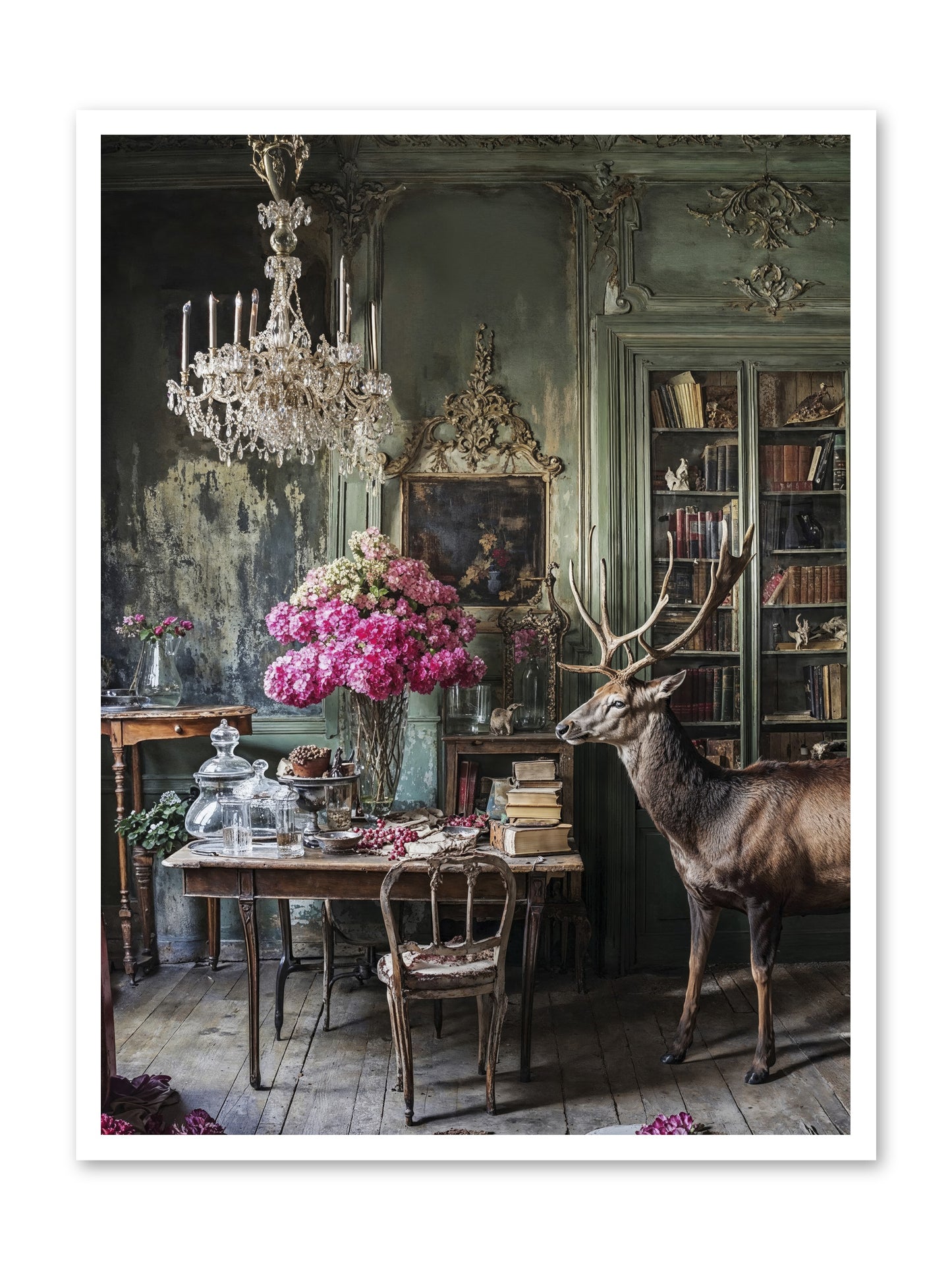 Wanderlust Wins -- Loose Canvas Print 30x40
