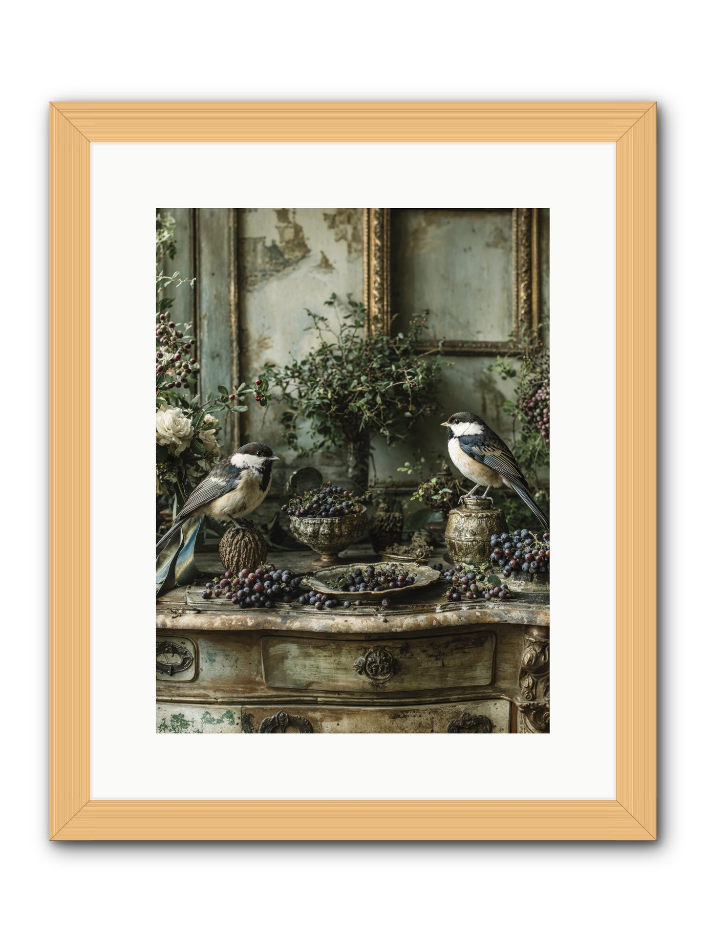 Wandersoul -- Framed Print - Natural 12x16