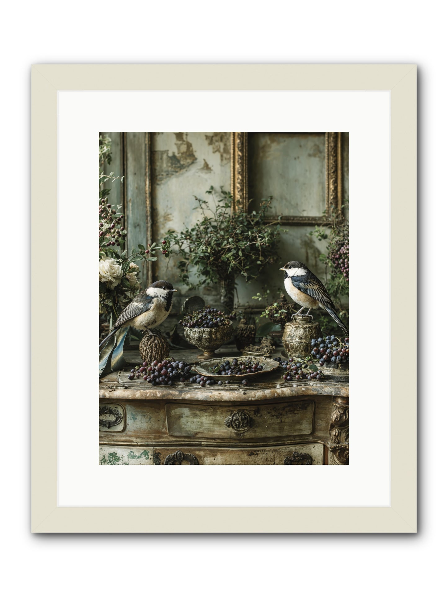 Wandersoul -- Framed Print - White 12x16