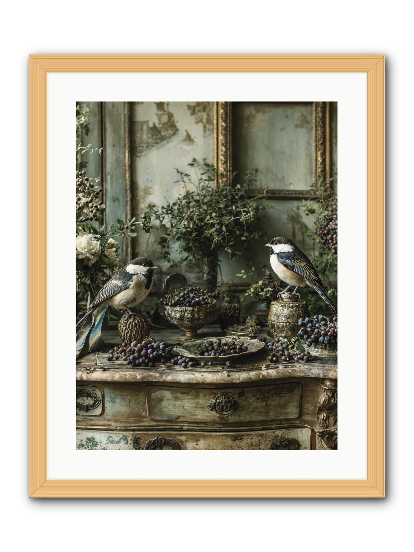 Wandersoul -- Framed Print - Natural 18x24