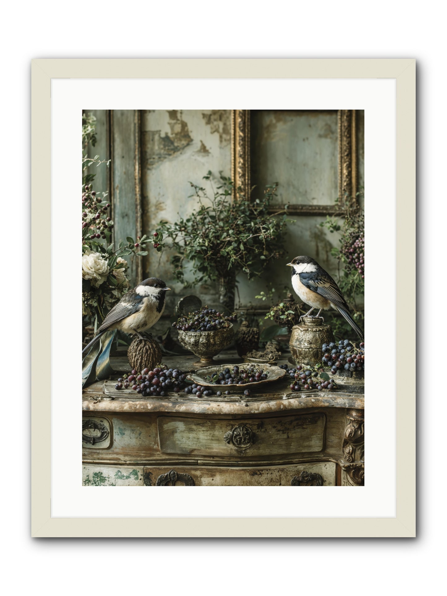 Wandersoul -- Framed Print - White 18x24