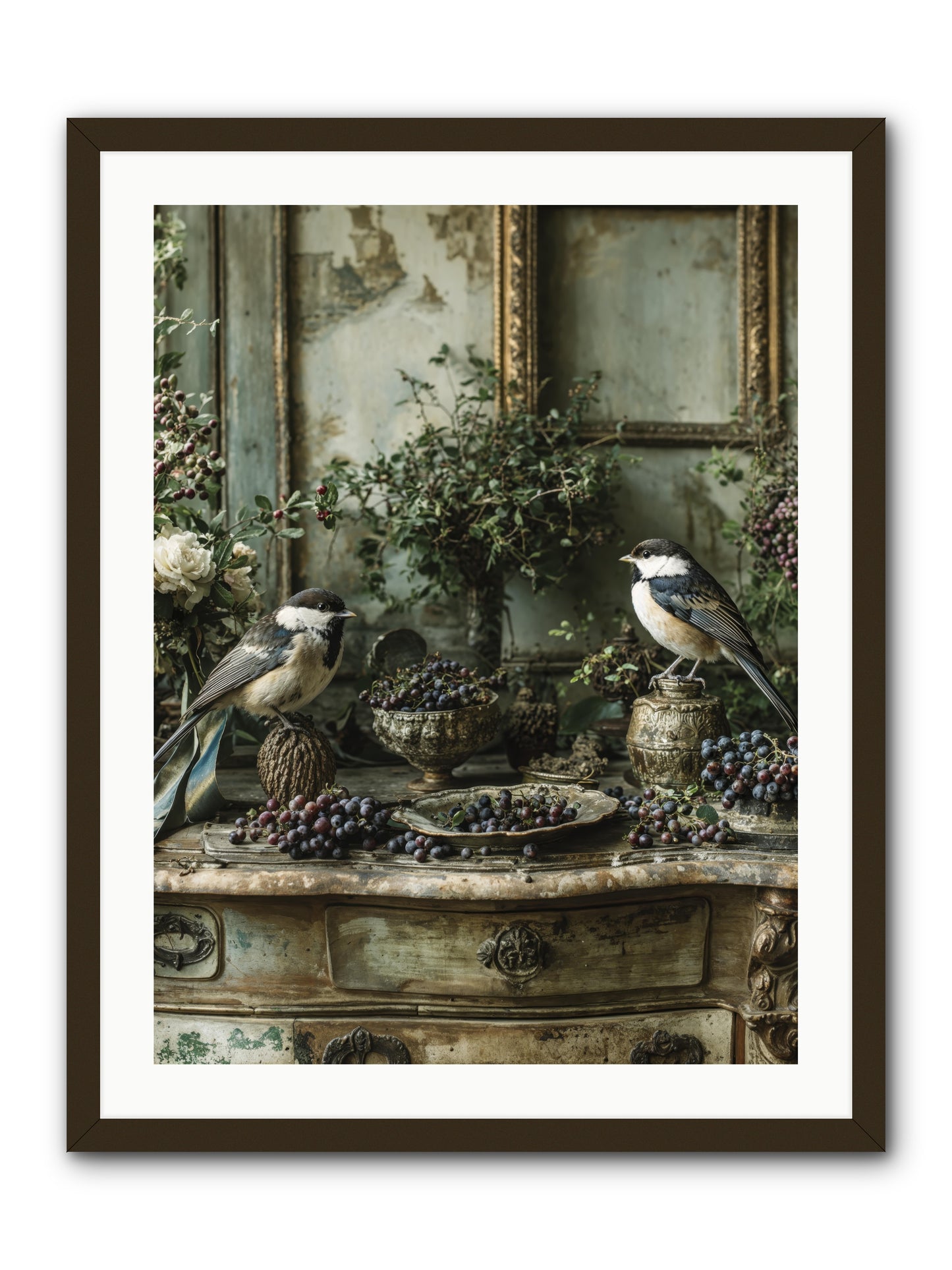 Wandersoul -- Framed Print - Black 24x32