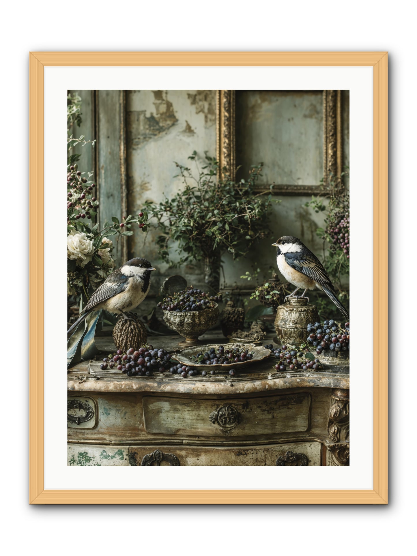Wandersoul -- Framed Print - Natural 24x32
