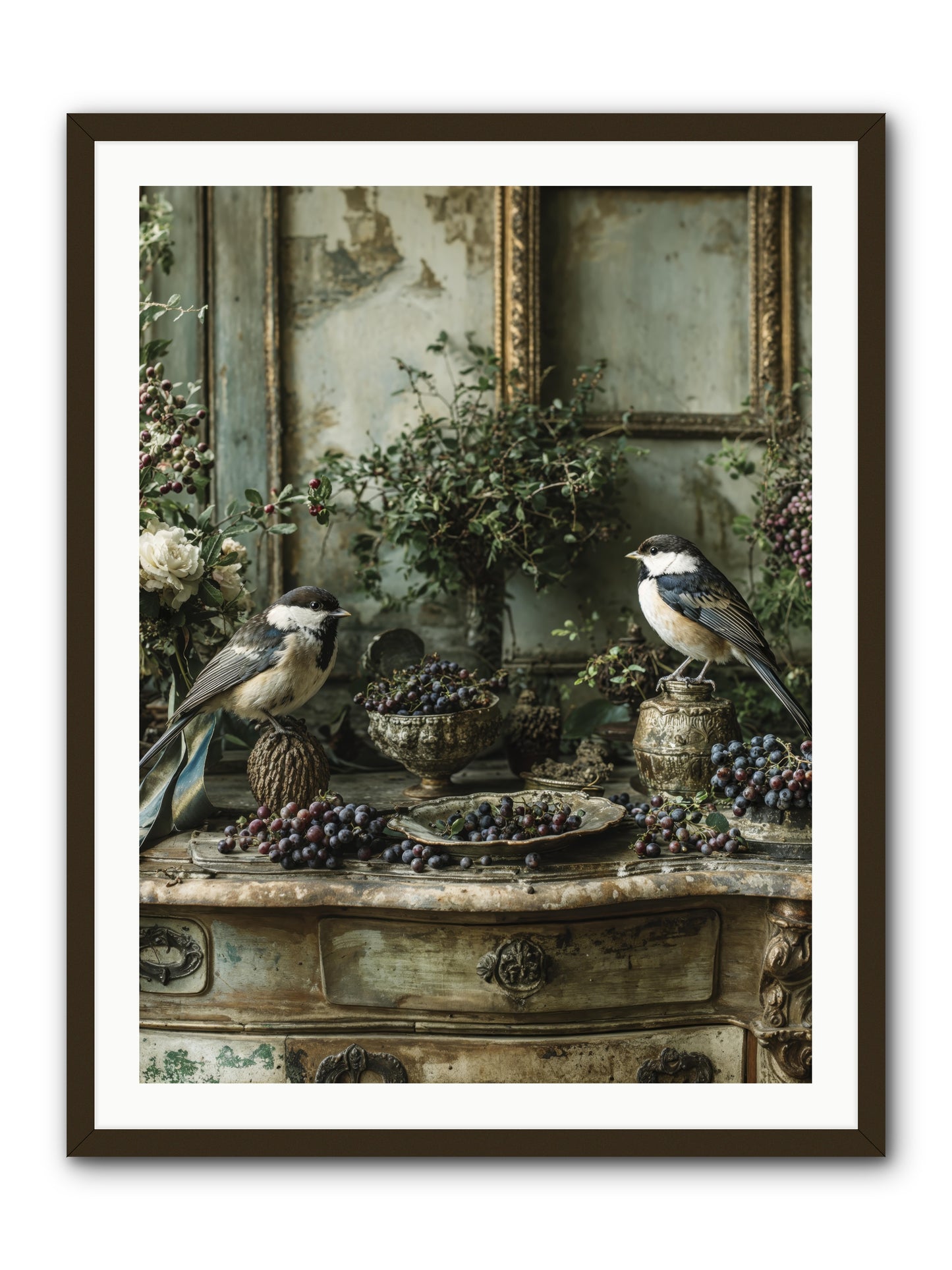 Wandersoul -- Framed Print - Black 30x40
