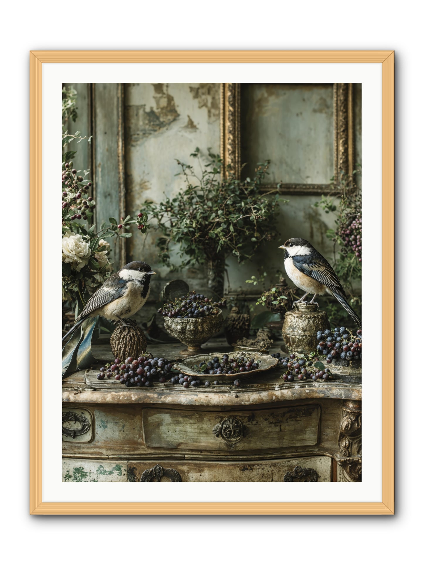 Wandersoul -- Framed Print - Natural 30x40