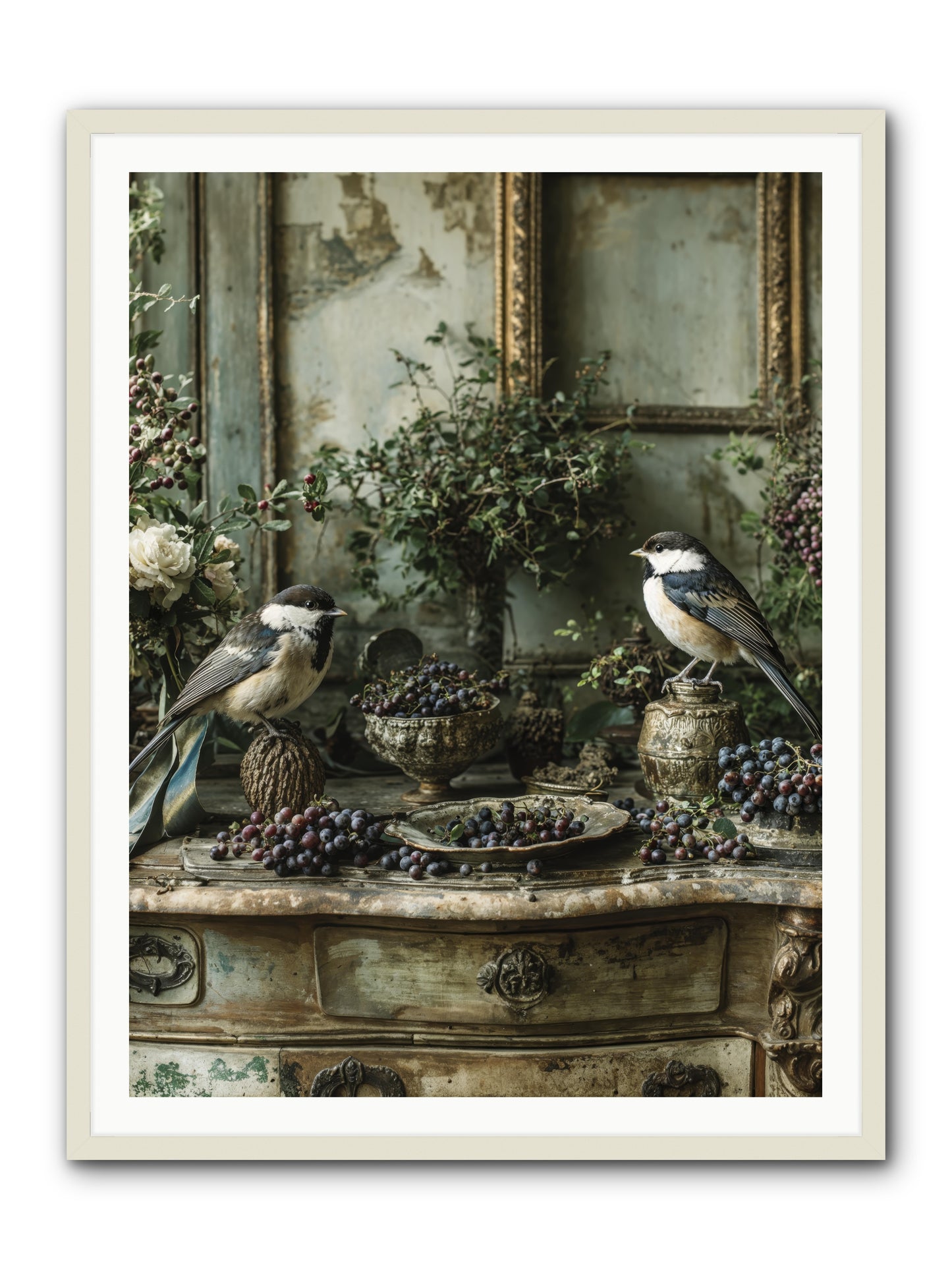 Wandersoul -- Framed Print - White 36x48