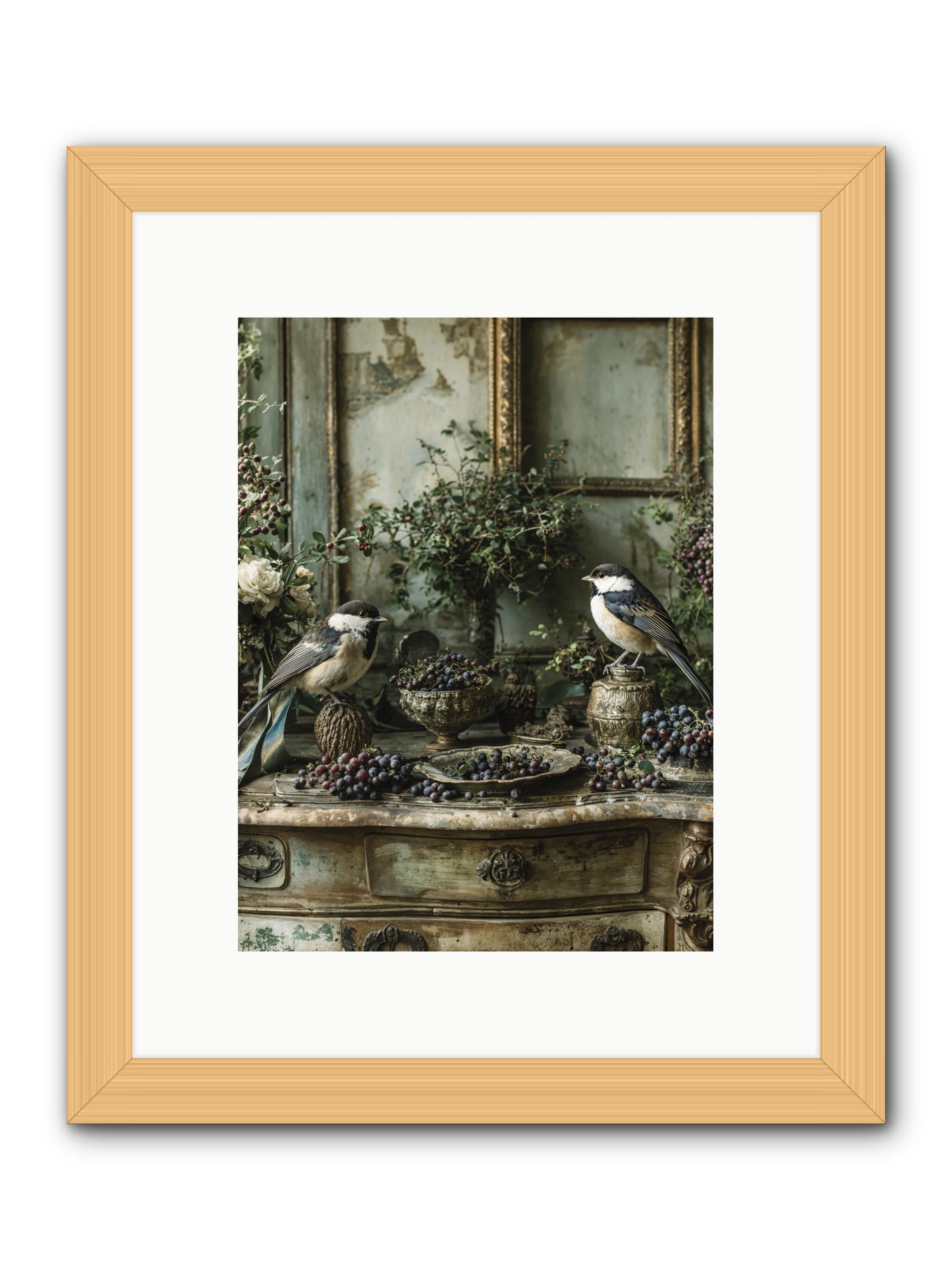 Wandersoul -- Framed Print - Natural 9x12