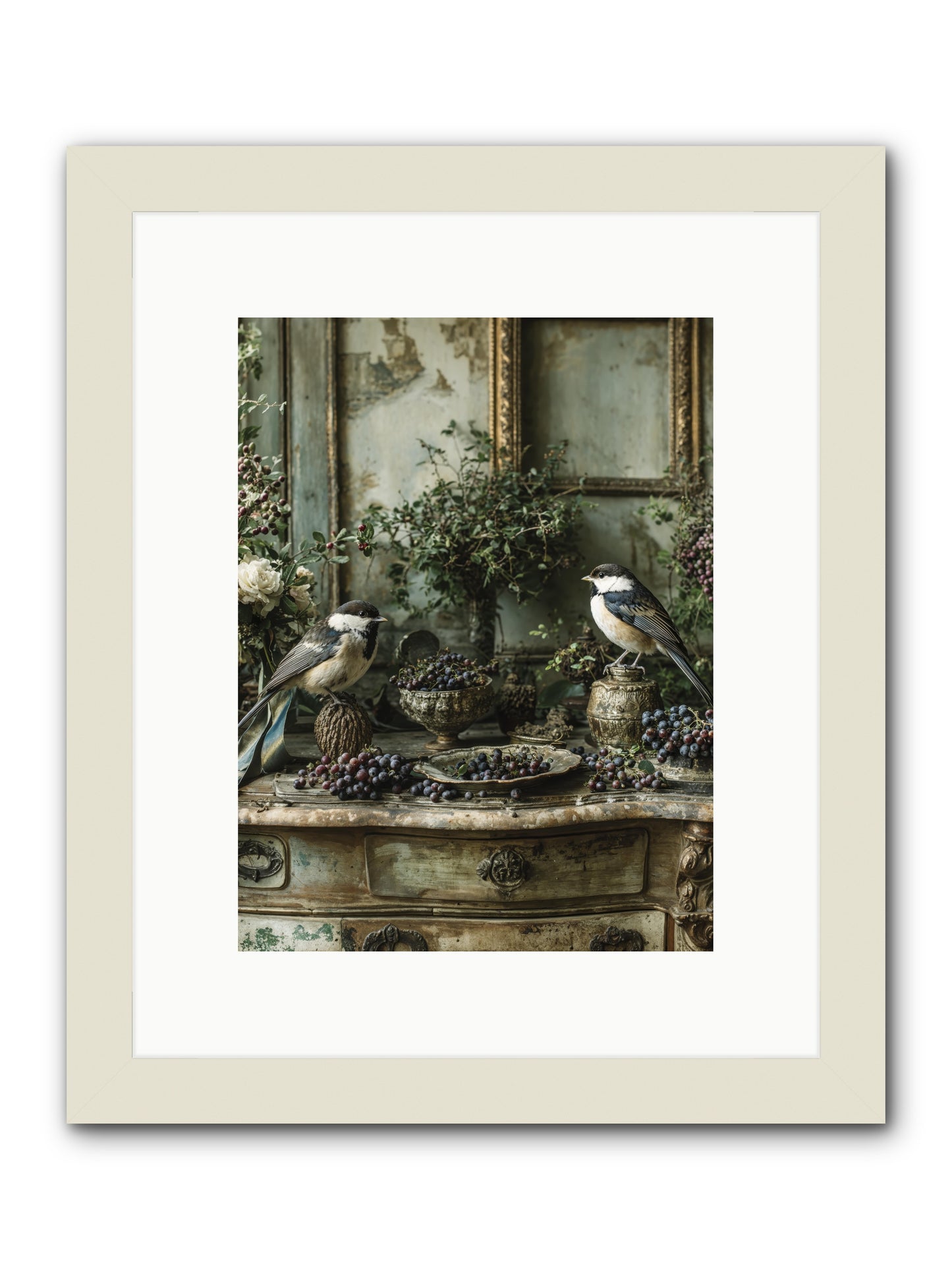Wandersoul -- Framed Print - White 9x12