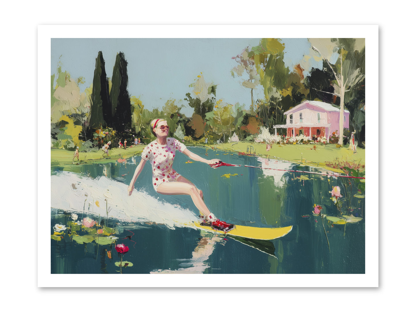 Water Rush -- Paper Print 24x18