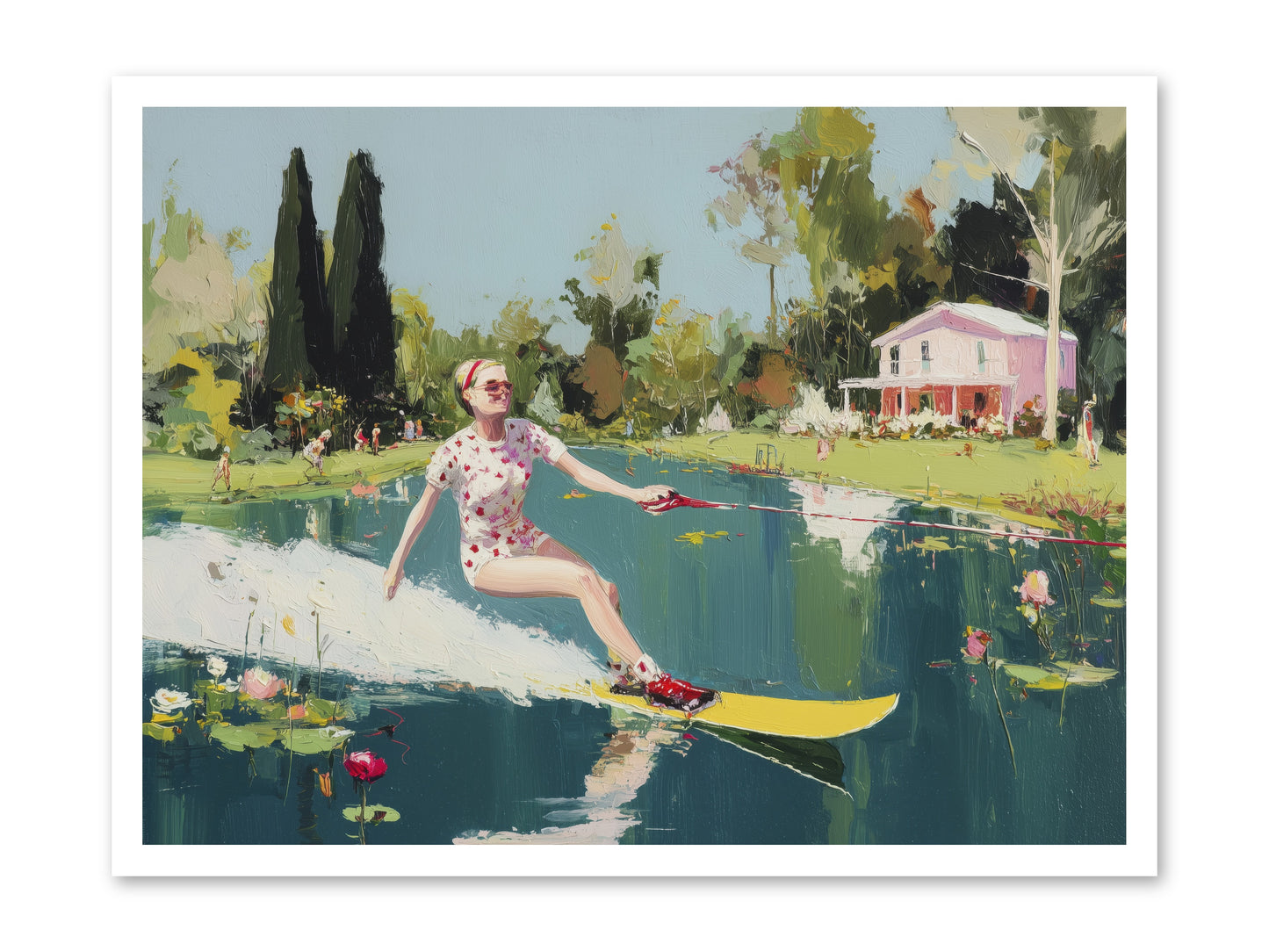 Water Rush -- Loose Canvas Print 32x24