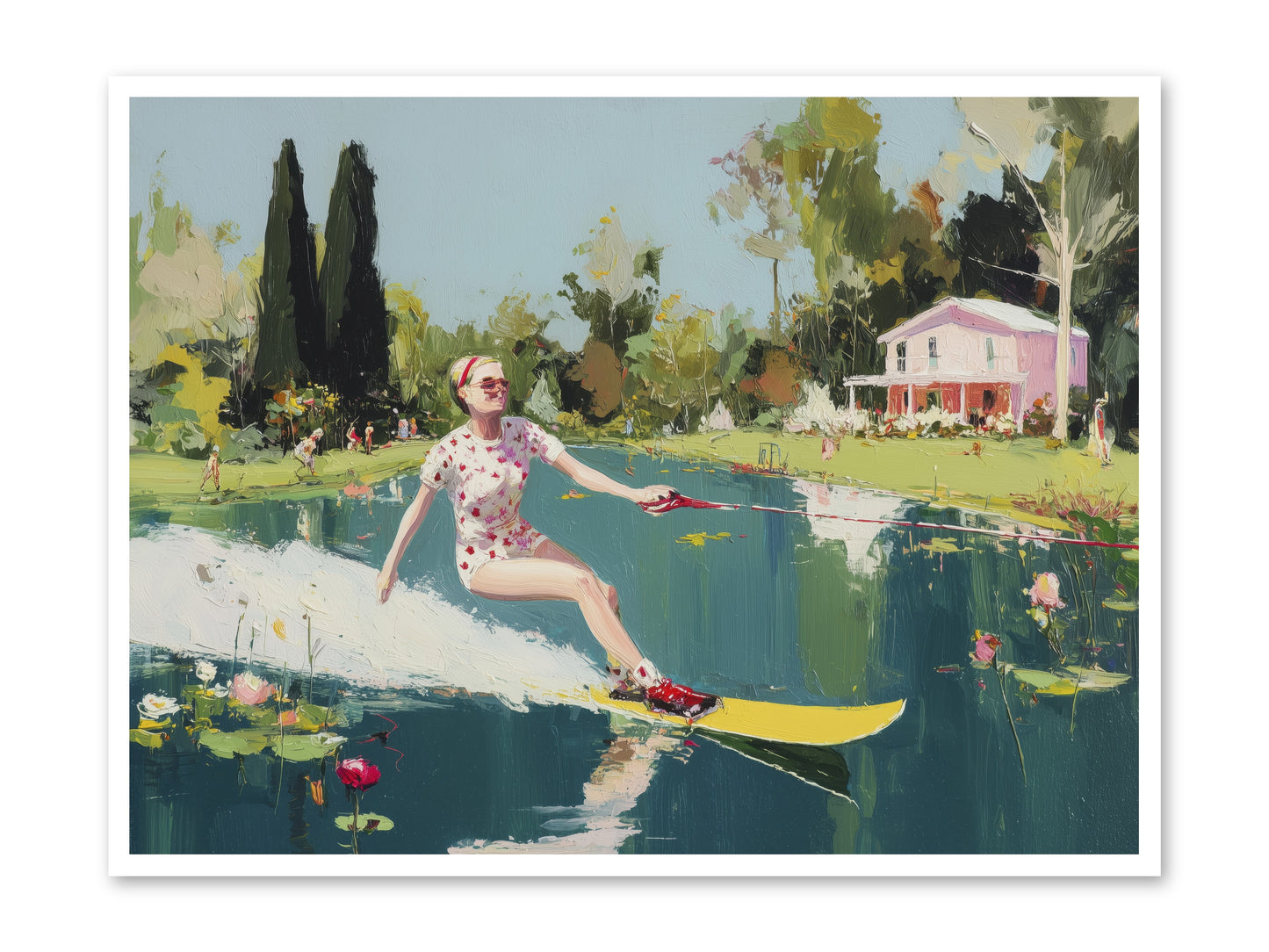 Water Rush -- Paper Print 48x36