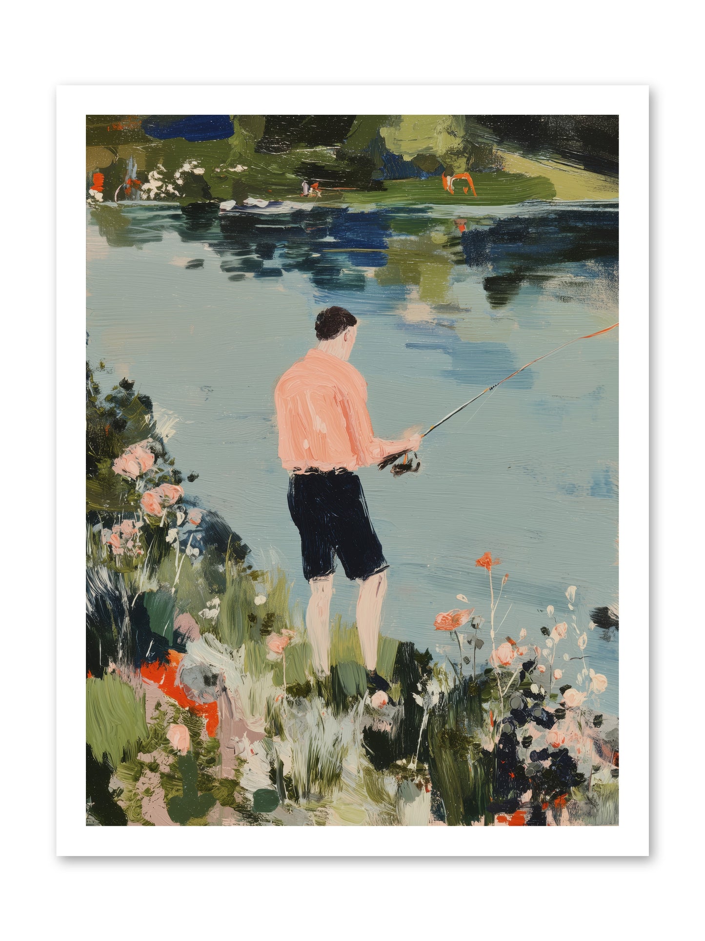 Waterfront Wisdom -- Paper Print 18x24