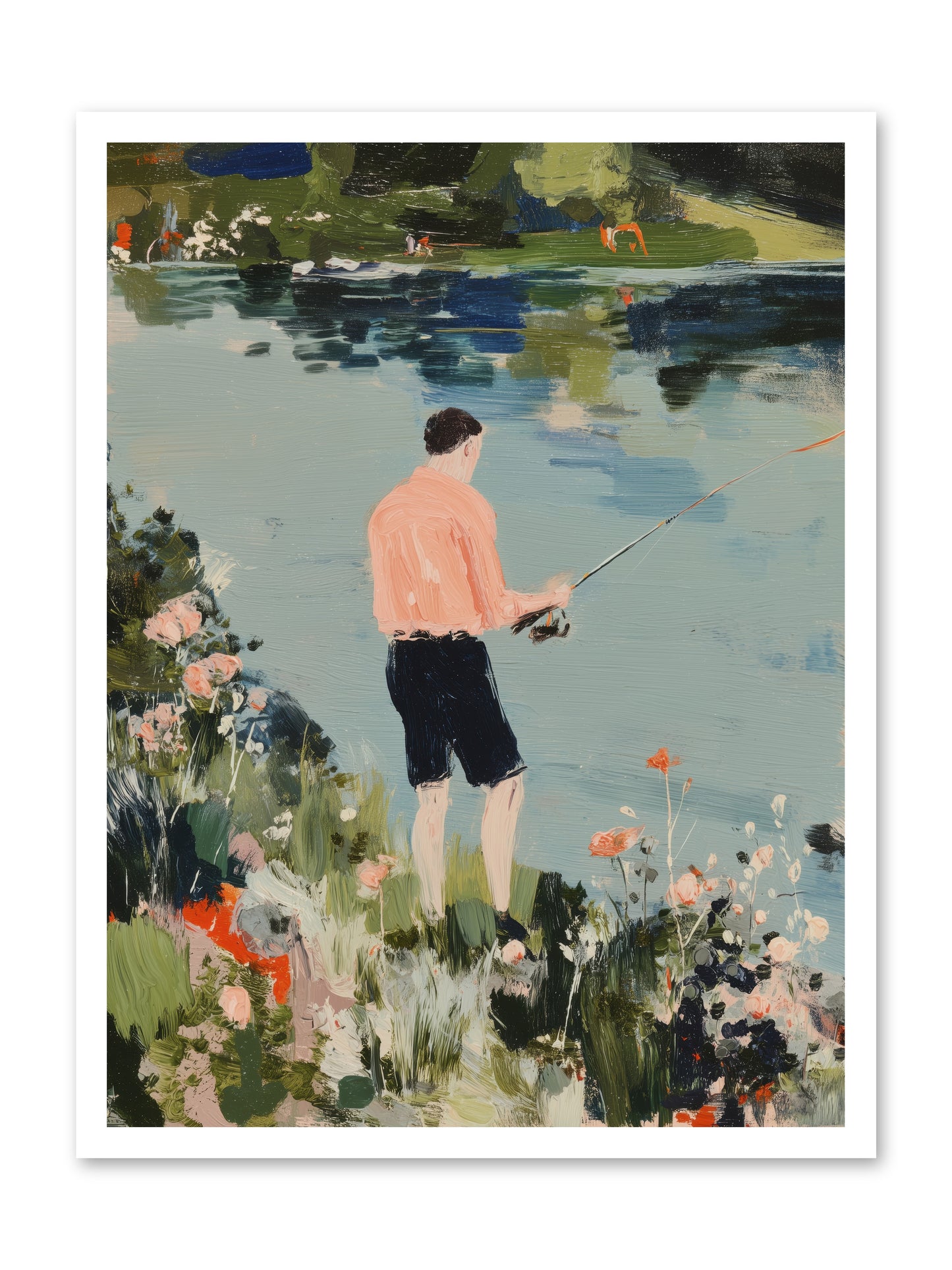 Waterfront Wisdom -- Paper Print 24x32