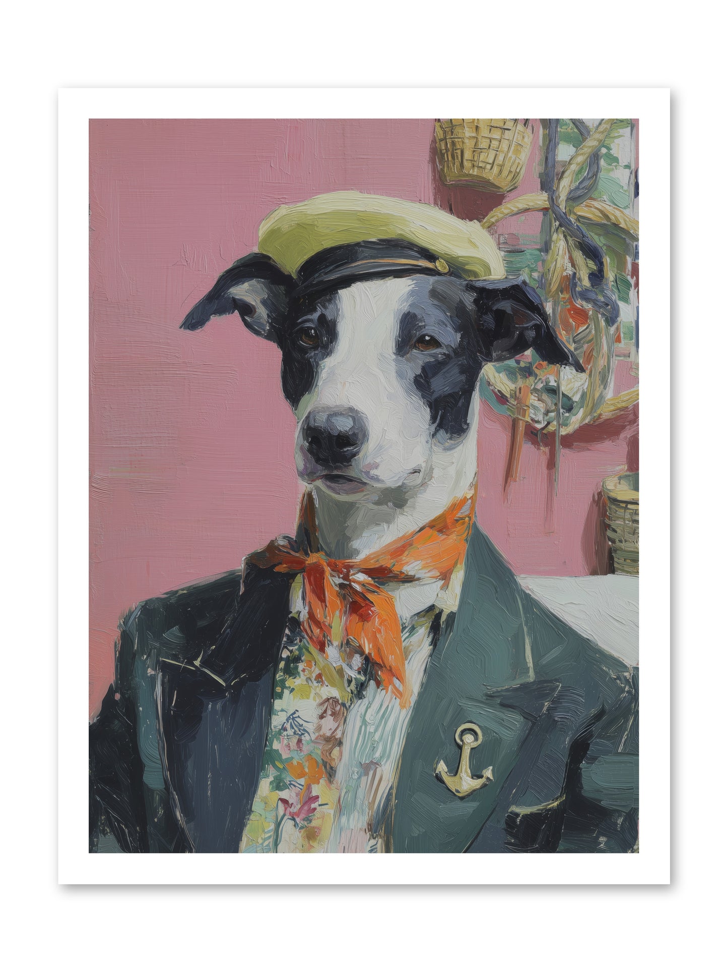 Waterfront's Yearning -- Loose Canvas Print 18x24