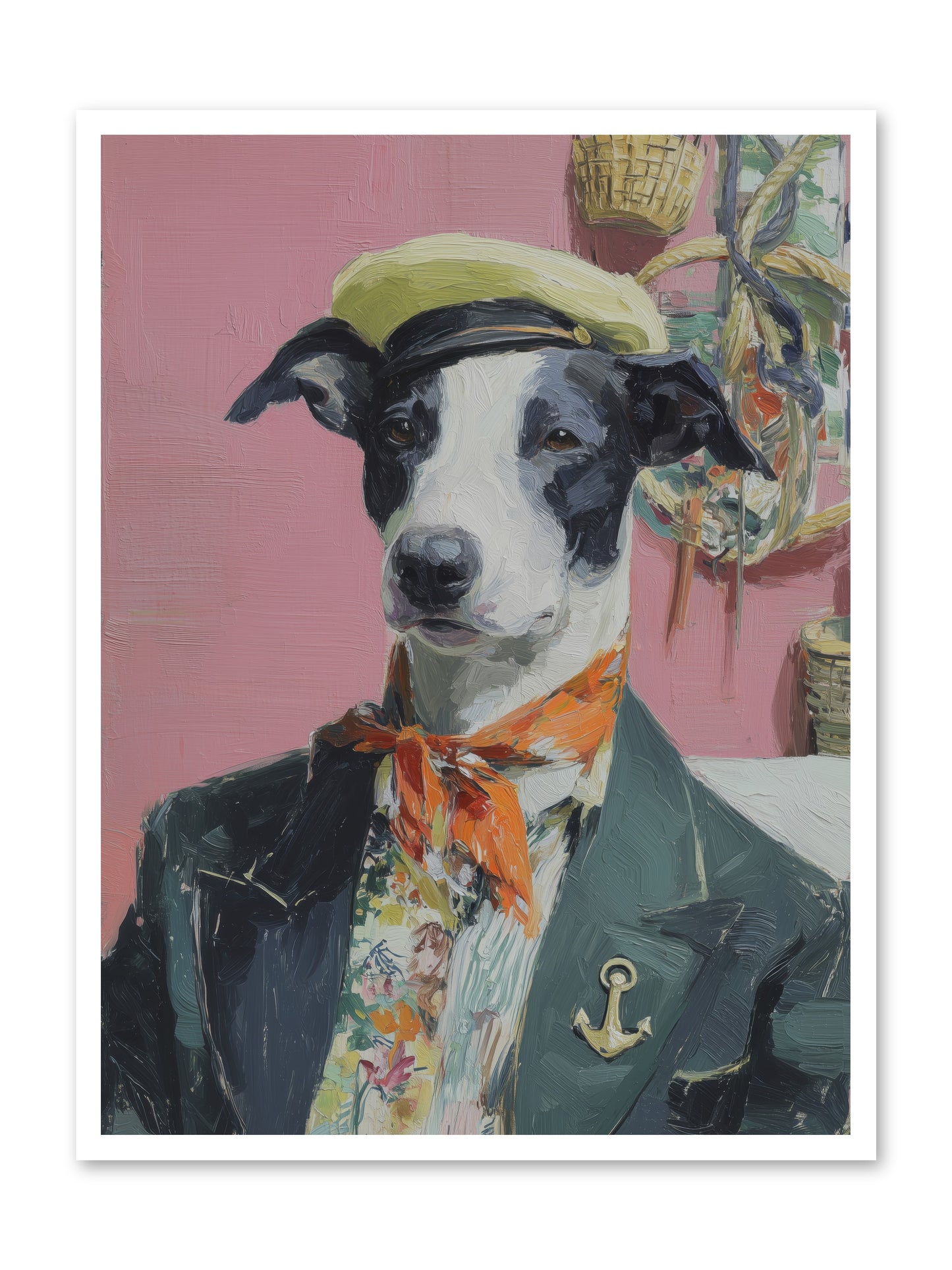 Waterfront's Yearning -- Loose Canvas Print 30x40