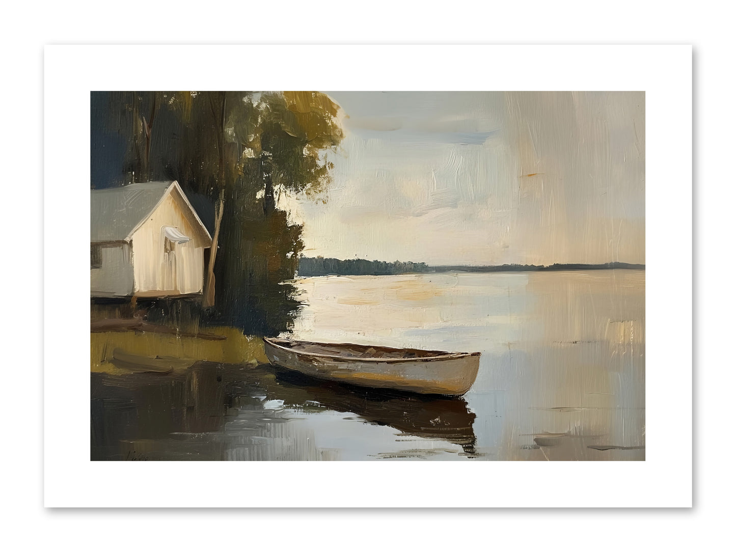 Water's Edge -- Loose Canvas Print 12x8