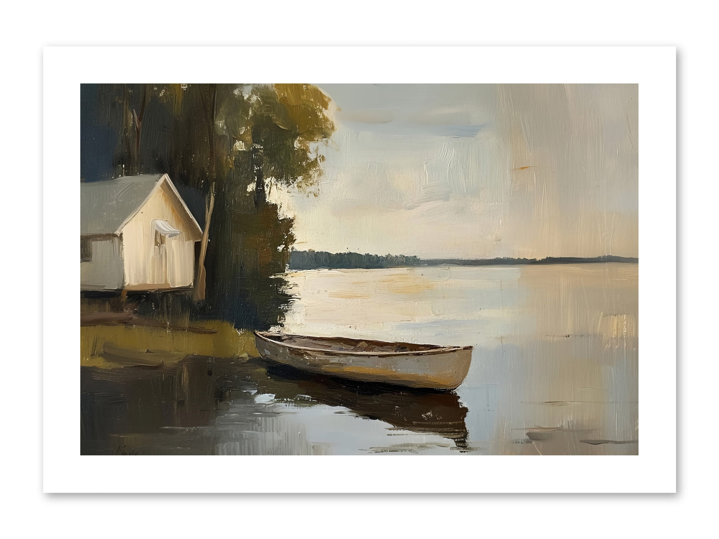 Water's Edge -- Loose Canvas Print 15x10